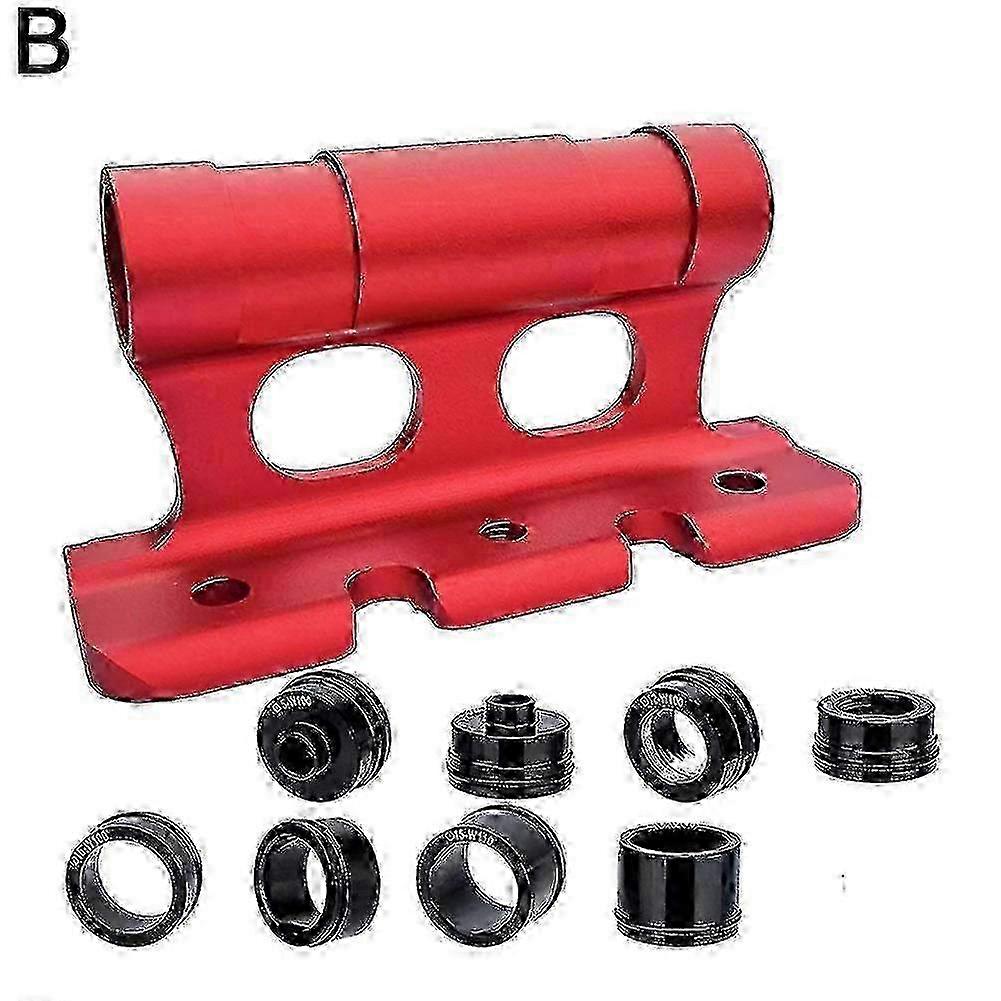 Bike Roof Rack Compatible with Thru Axle Boost Fork - Universal Fit, Durable & Lightweight, Red Color