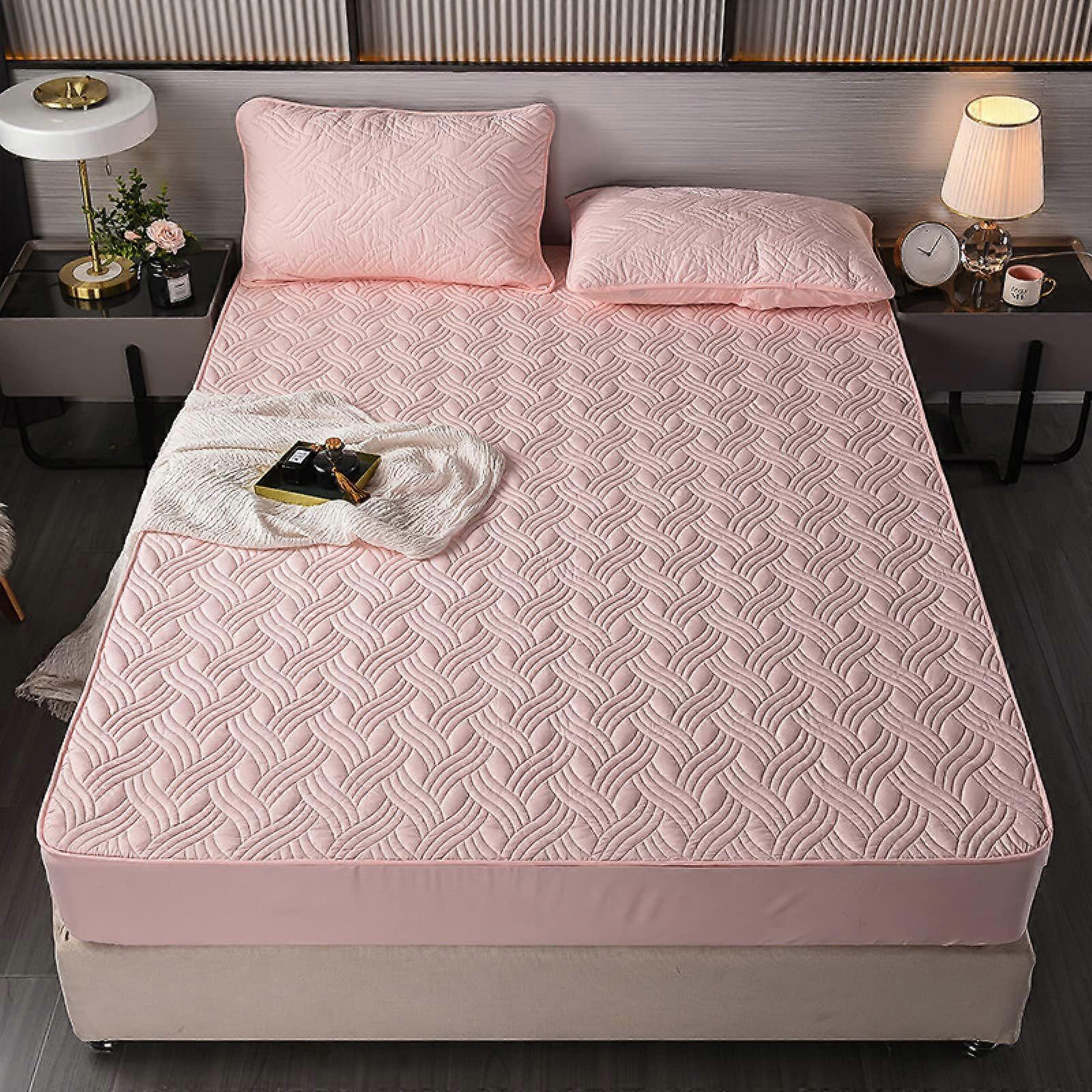 Waterproof Mattress Protector 180x200cm + 25cm - Breathable, No Crackling, Soft Mattress Topper for Optimal Protection