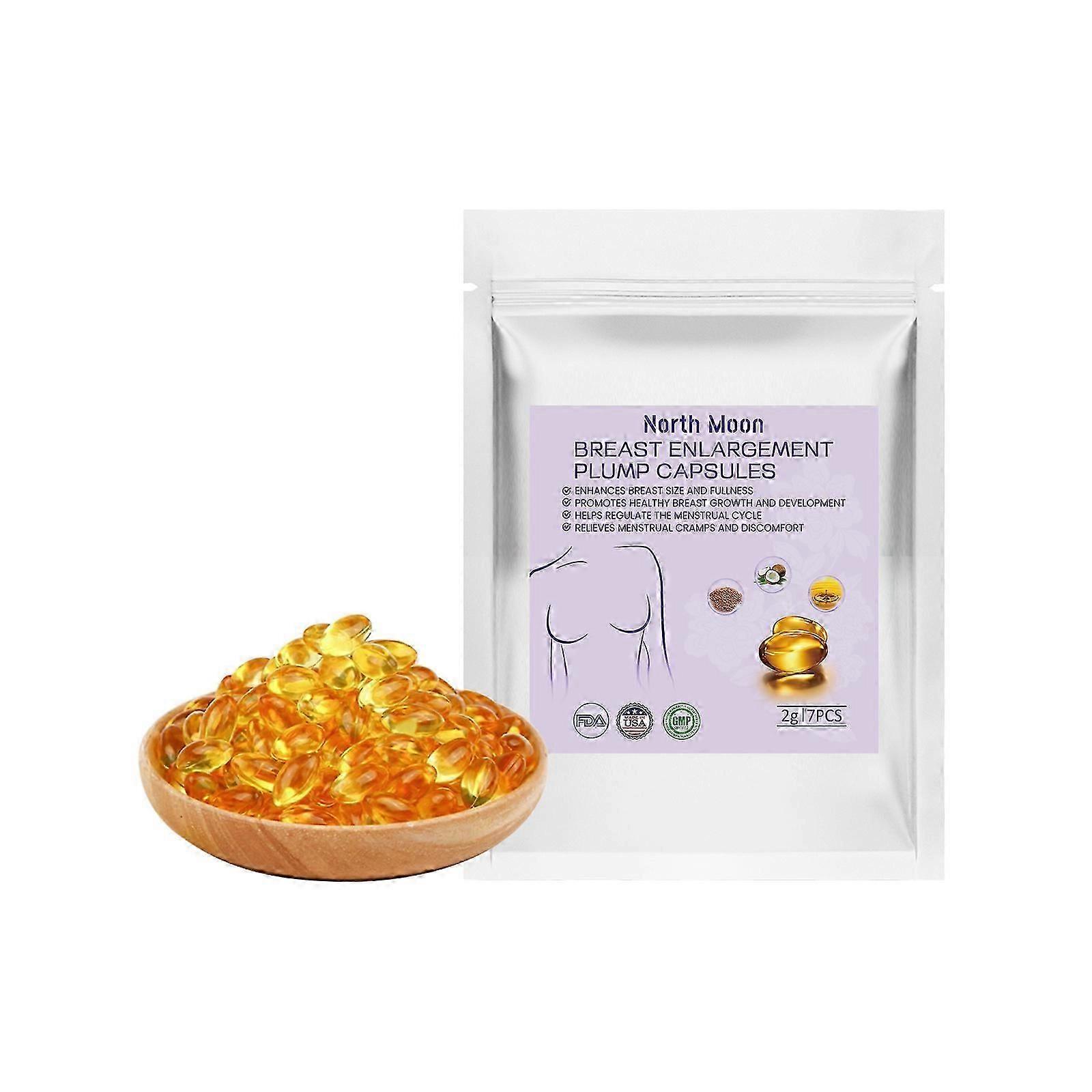 كبسولات القمر الشمالية للصدر للعناية الكاملة والمشدودة والمرطبة بالصدر