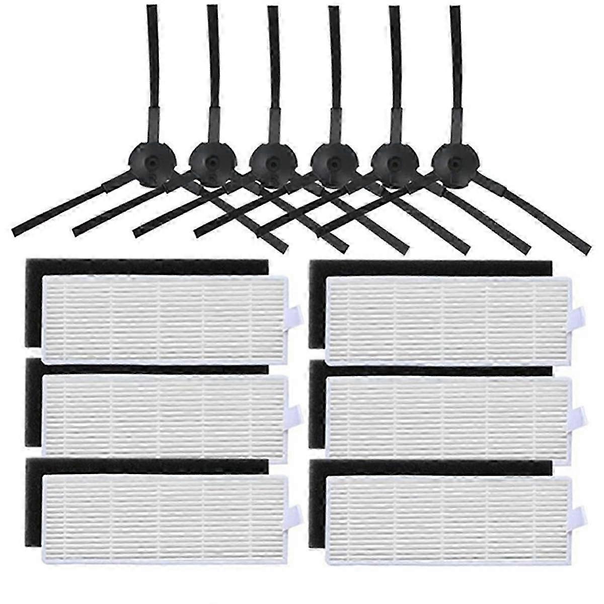 Replacement Side Brush Hepa Filter Fit for A8 A40 A6 A4 A4S