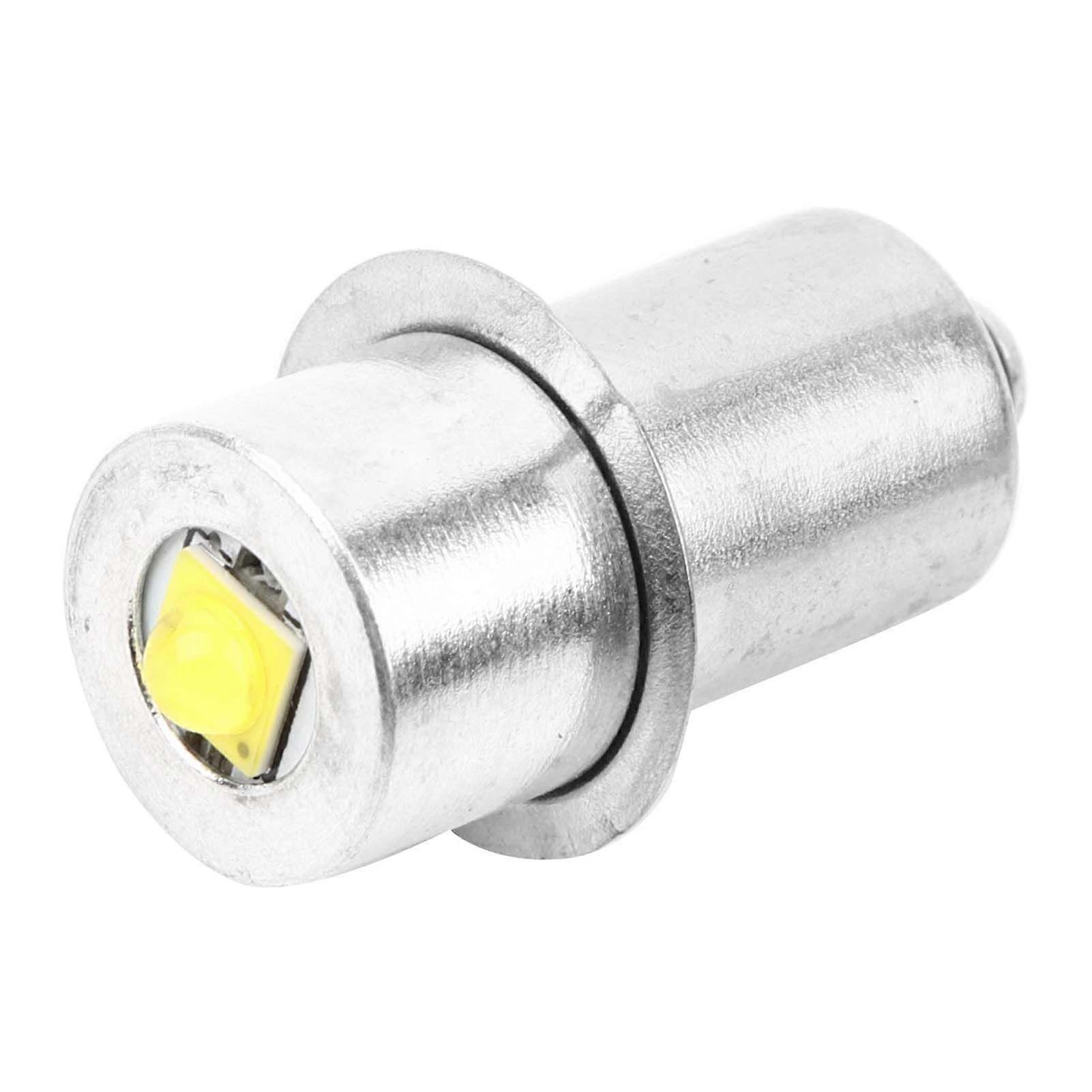 P13.5S 3W LED Flashlight Replacement Bulb Torch Lamp Emergency Work Light (White 3V)