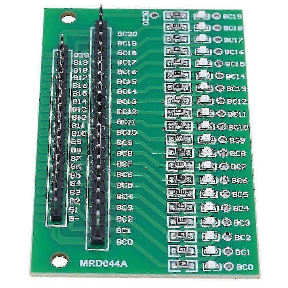 Enhanced Battery Charger Protection Module with LED Indicator for 20S Lithium and 48V Batteries
