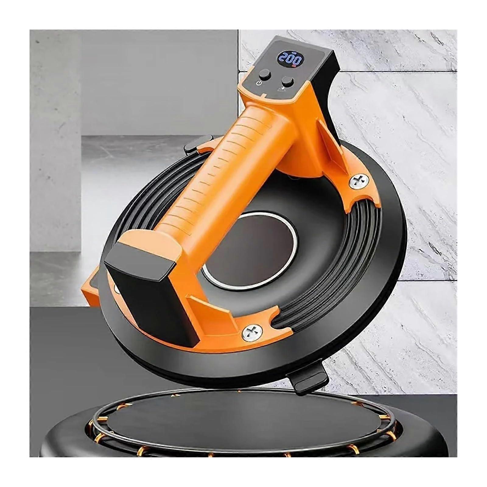 Glass Suction Cups with Electric Vacuum Air Pump, Type-C Charging Tile Suction Lifter for Glass Handling, Labour-Saving Design