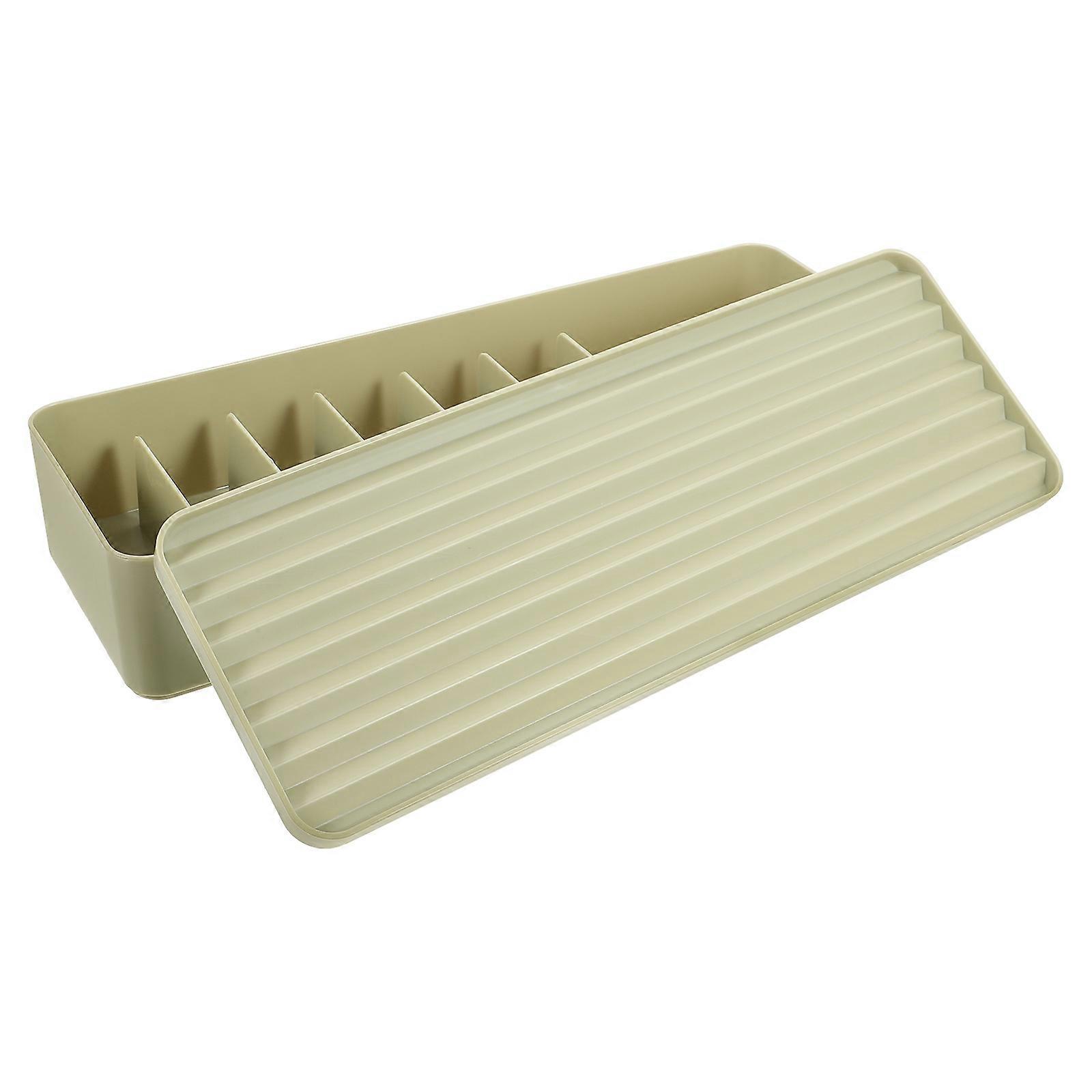 Cable Management Box for Desk with Green Material for Home Use and Easy Storage 7.8x4.7x3.1