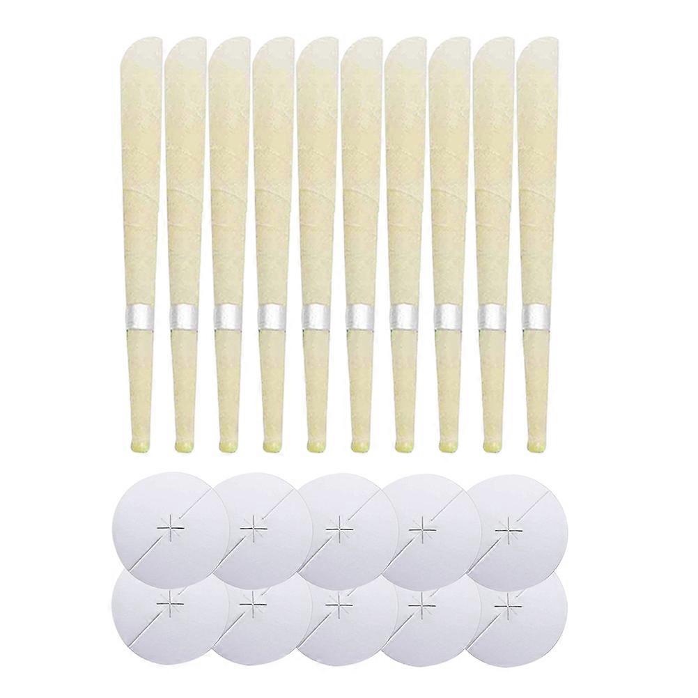 Aromatherapy Ear Wax Candles for Ear Wax Removal 1Set with Protective Disks