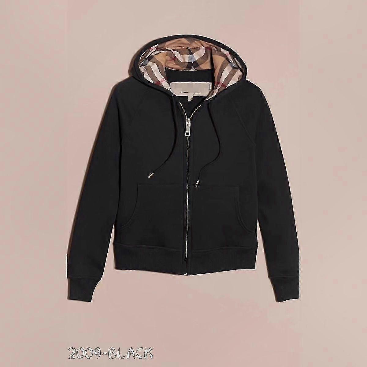 Premium British Style Unisex Hooded Pullover Jacket with Full Zipper and Cardigan Design for Men and Women