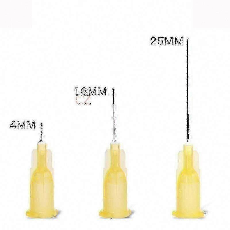 50pcs S Ultra 30g まぶたシリンジツール まつげエクステ用 4mm、1m、25mm サイズ