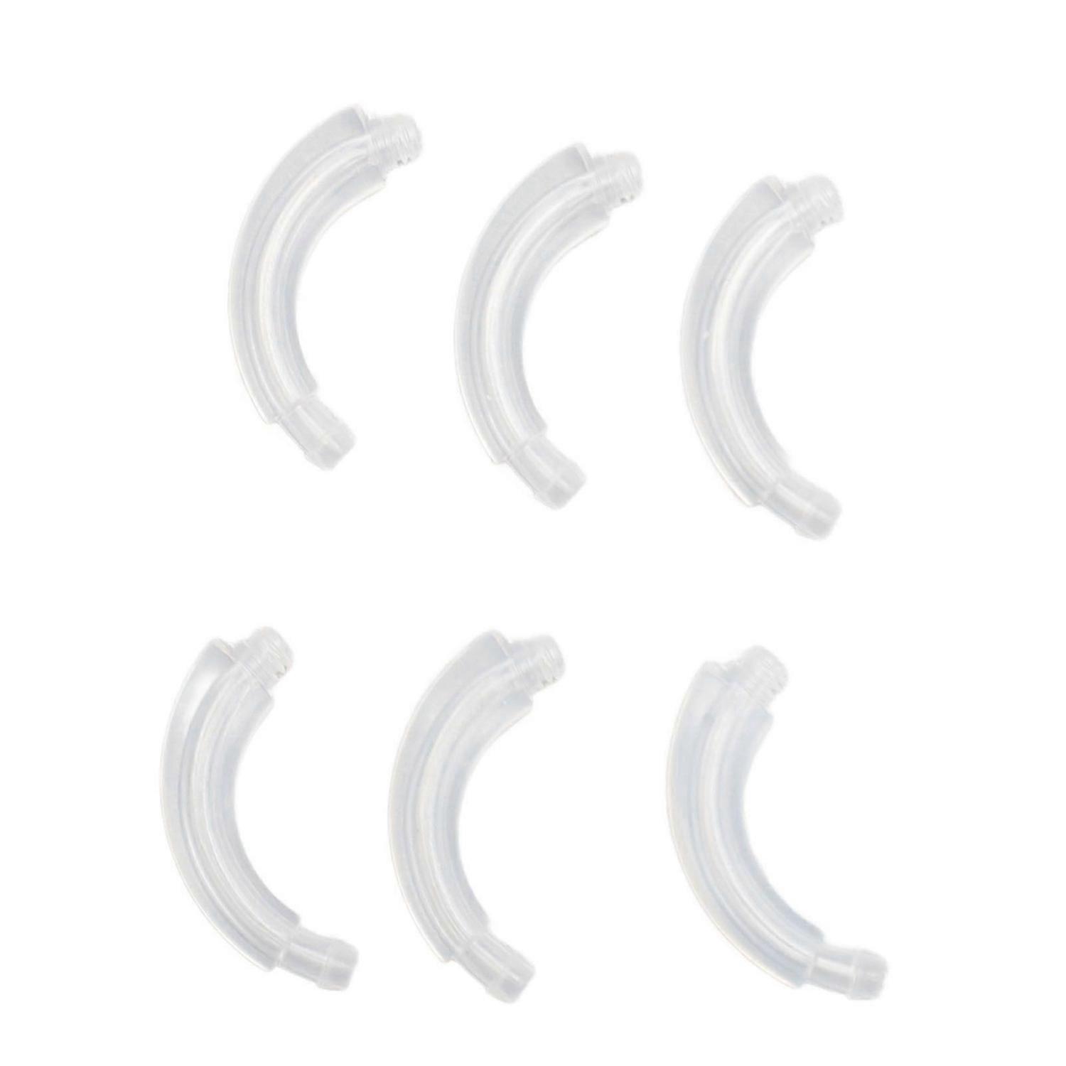 2025 Latest Model 6PCS Hearing Aid Replacement Ear Hooks Ergonomic Plastic Ear...