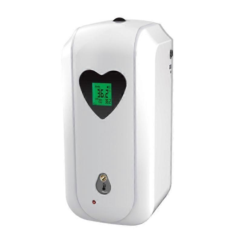 Temperature Measurement 2 In 1 Disinfection Machine Automatic Soap Dispenser(White Drop Type)