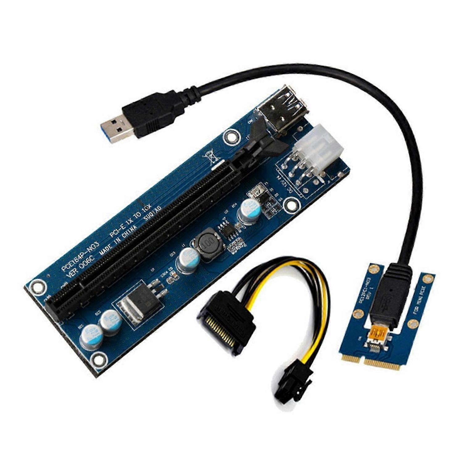 Mini PCIE to PCIE X16 Graphics Card Expansion Card Riser Card
