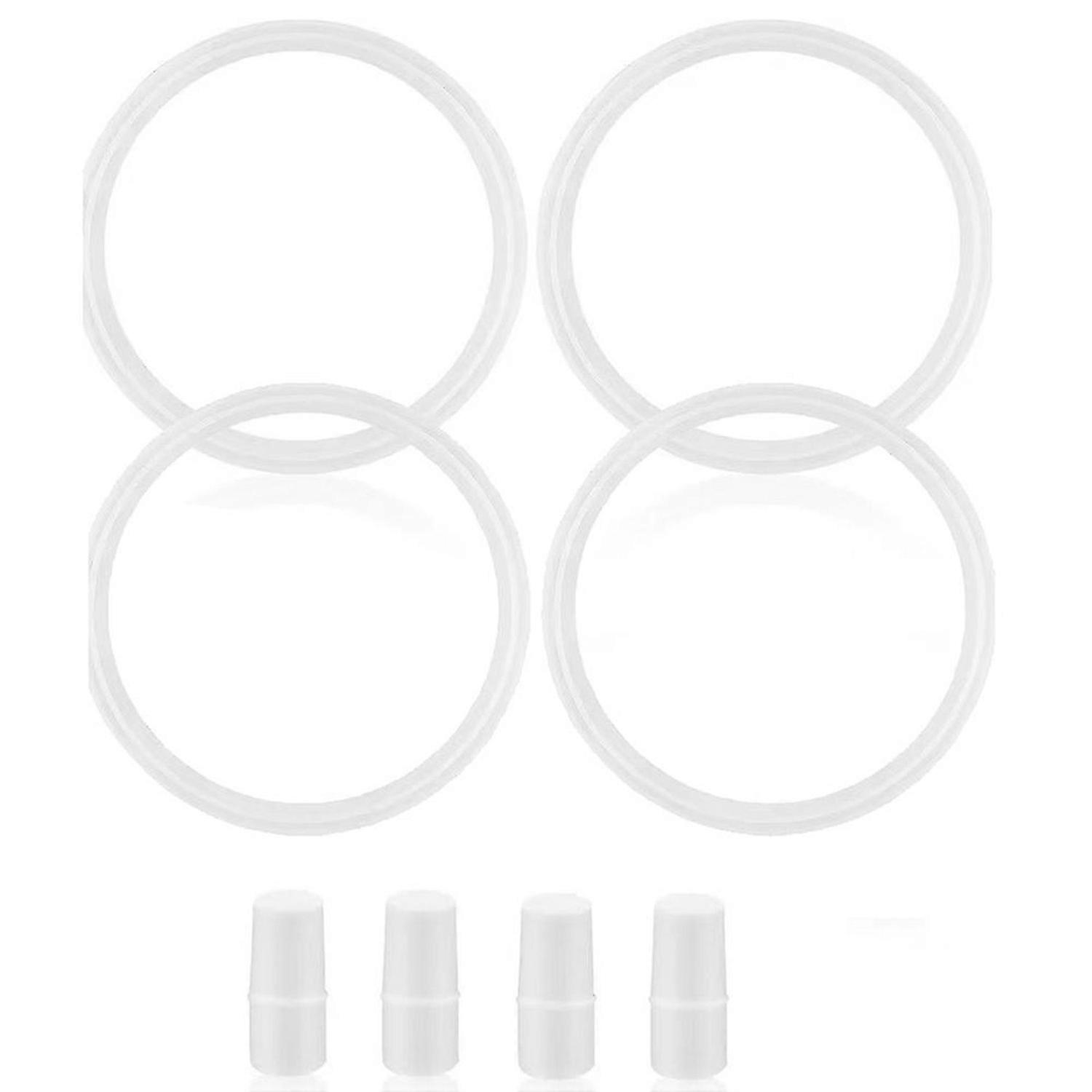 4pcs Replacement Rubber Gaskets for Thermos Stainless 10 OZ,