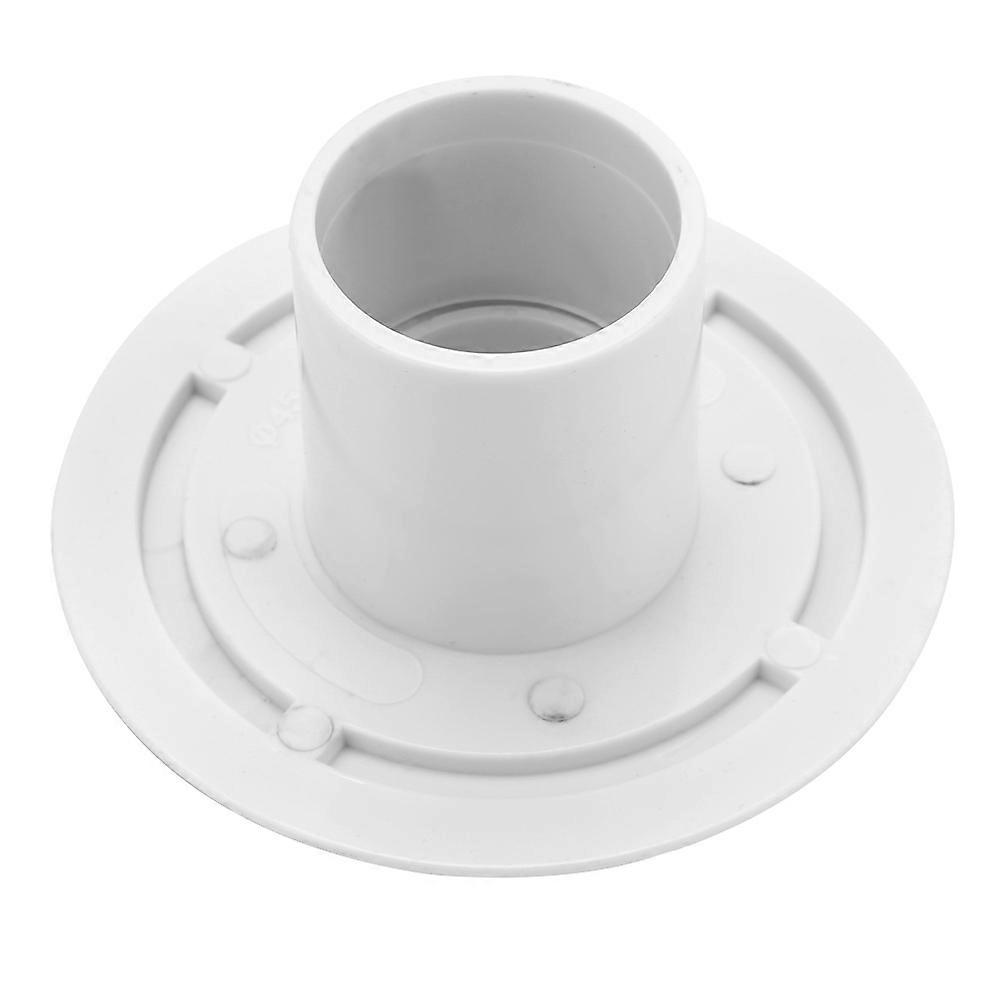 Plastic Pool Overflow Drain Outlet, ABS, 10.5cm Diameter, Black