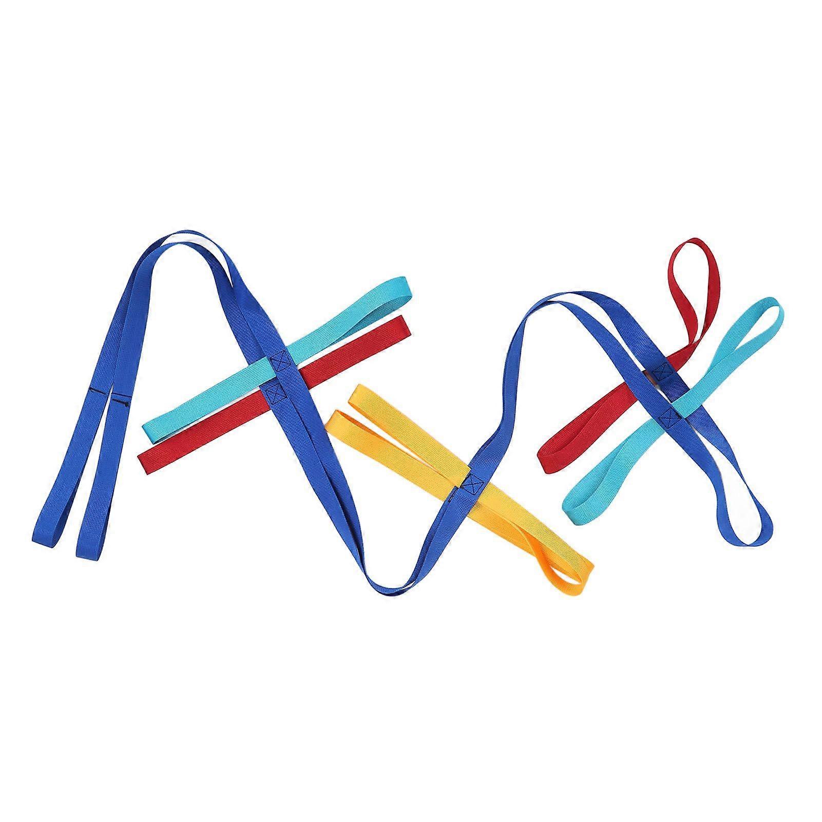 Walking Rope Webbing Material Attractive Colorful Enough Space Fixed Position Preschool Line Rope for Children