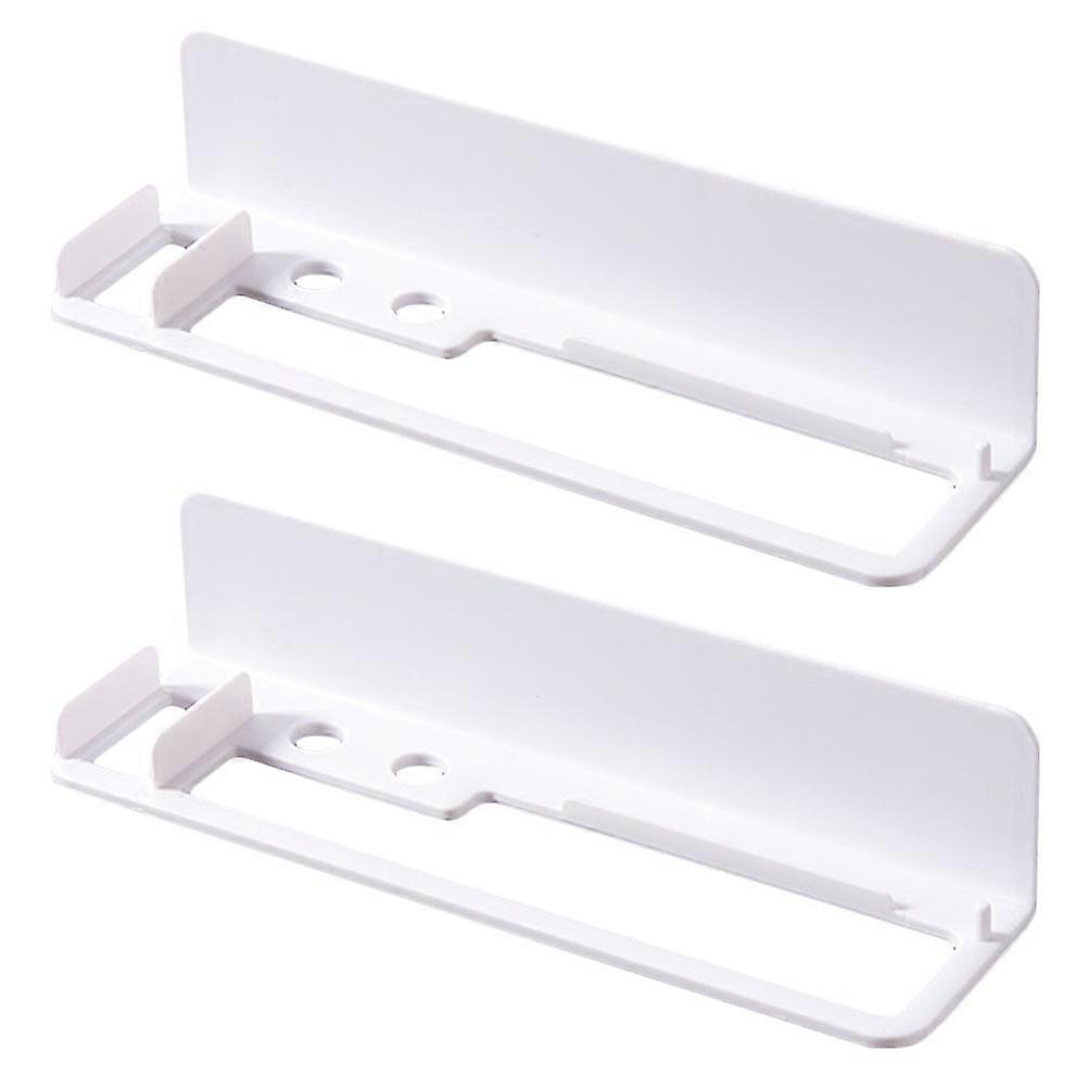 Kitchen Storage Rack Plastic Draining Rack for 2Pcs Sponge Holder