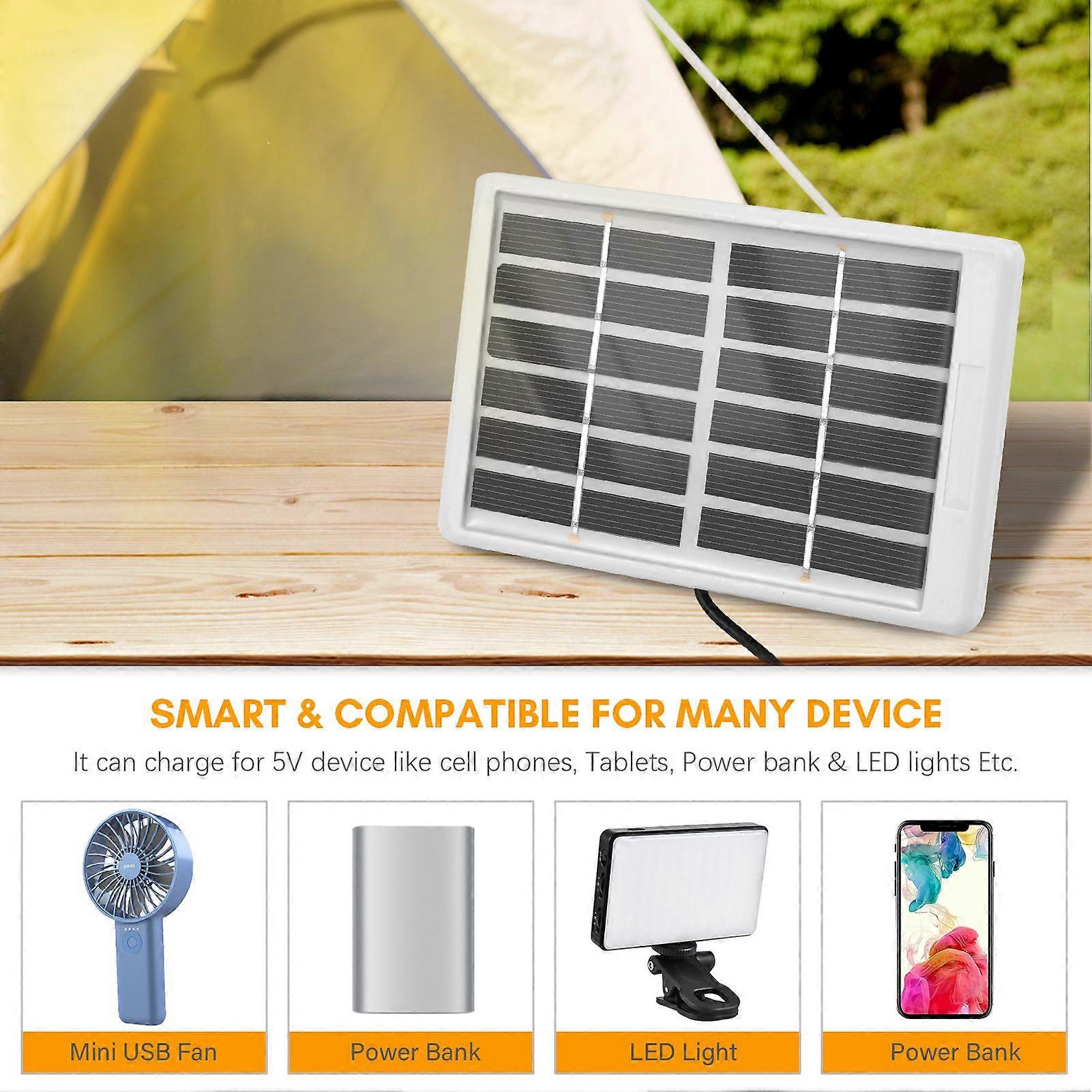 1.2W 6V Solar Panel Portable Solar Power Polycrystalline Solar Panel Mini Solar Panel Solar Module Panel Portable High Efficiency Solar Panel with Mic