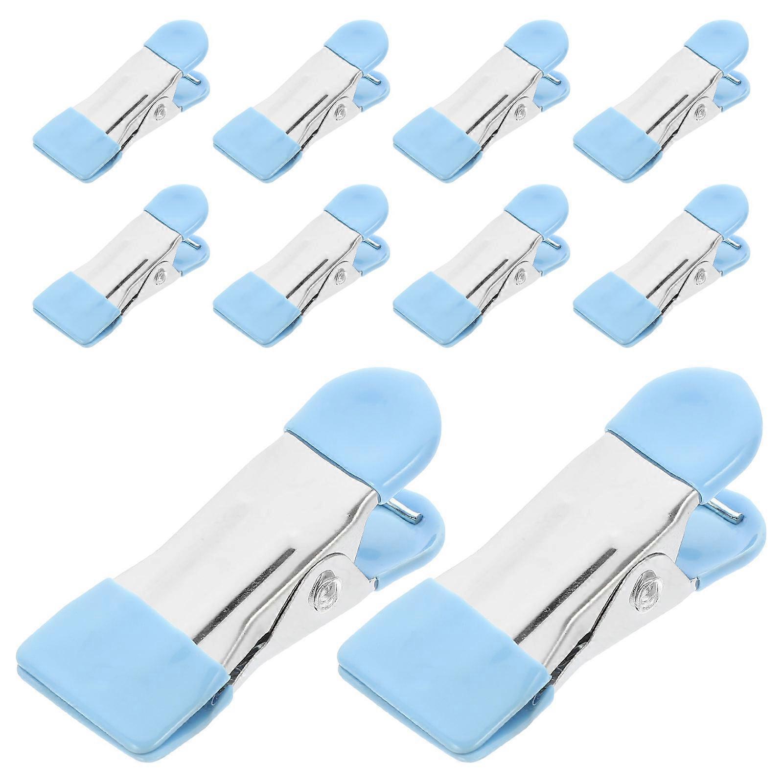Multipurpose Outdoor Clothespins 10Pack For General Users In Silver Color With Windproof Functionality