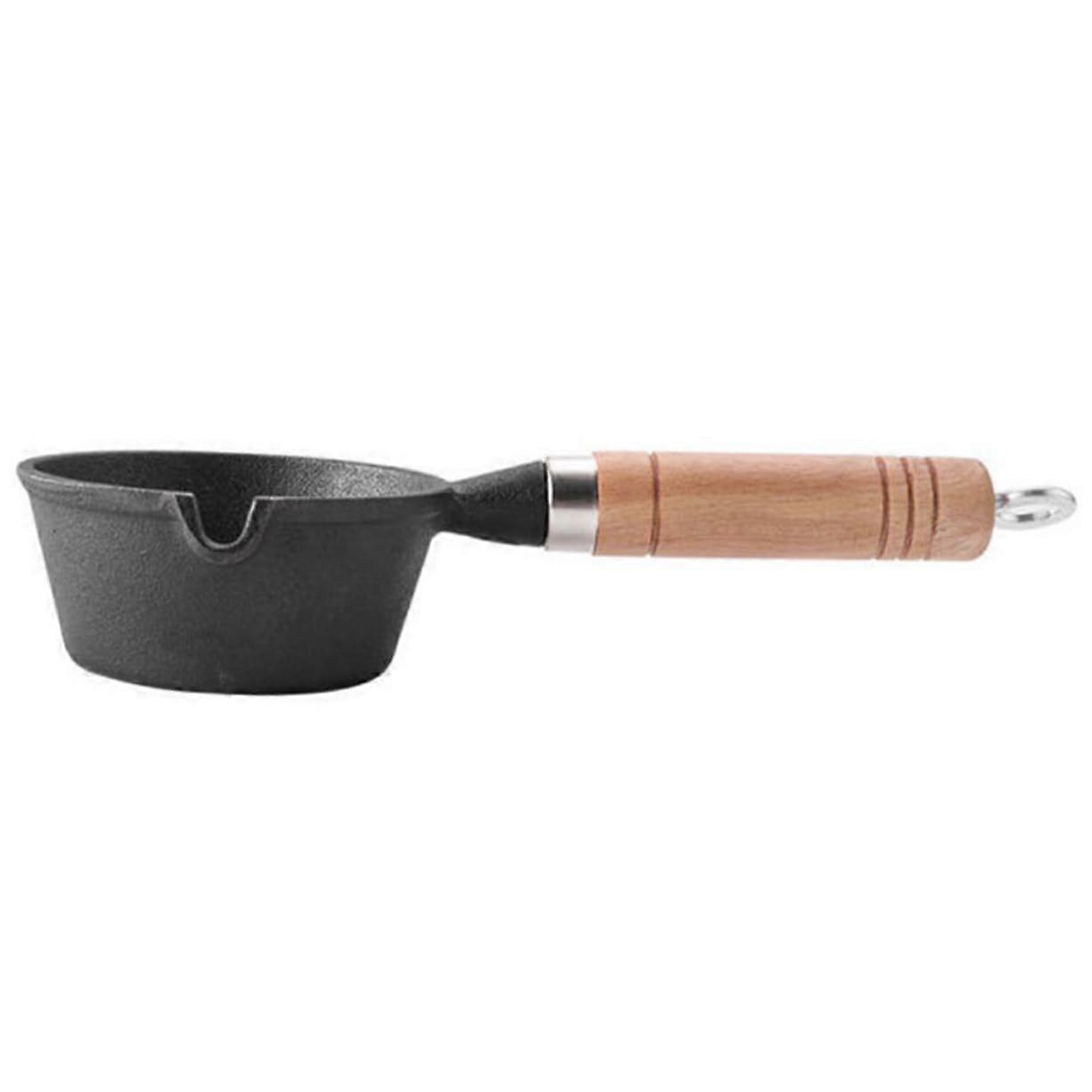 Cast Iron Mini Egg Frying Pan Nonstick Thickened Portable Milk Saucepan GasInduction Compatible MultiFunction Pot