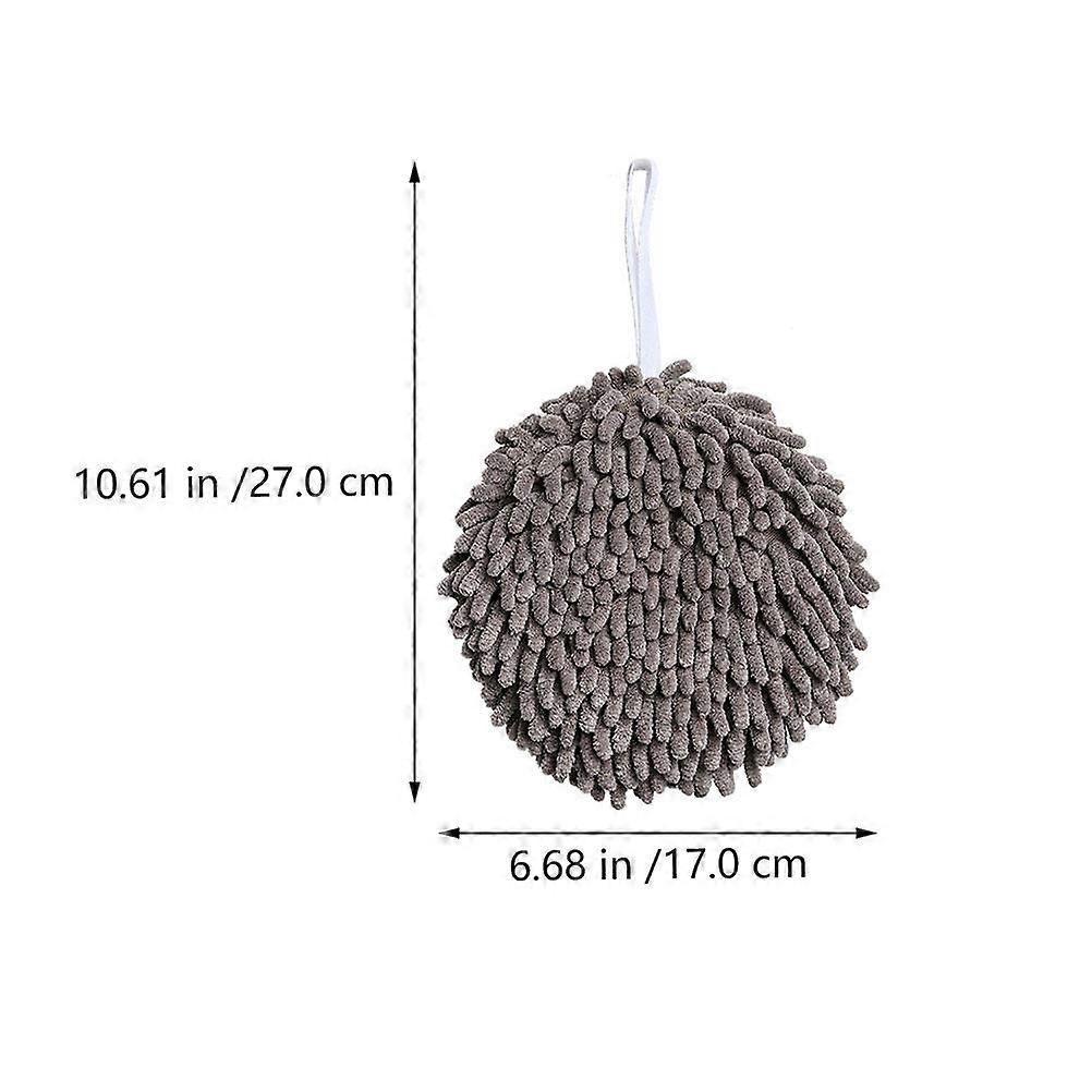 Assorted Color Spherical Absorbent Towels for Kitchen Cleaning 3Pcs Set