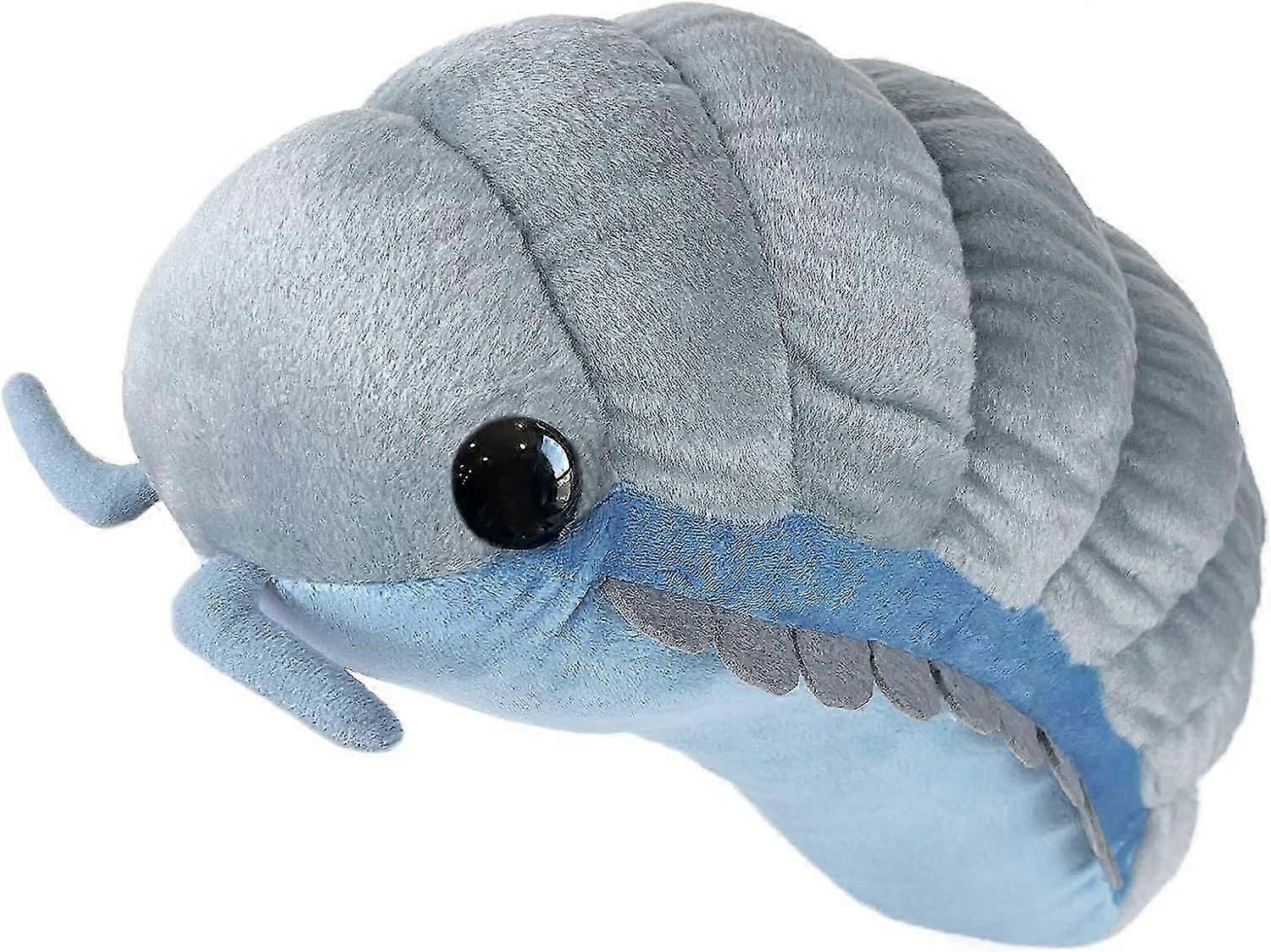 11.8 Inch Insect Isopod Plush Cute Realistic Pill Bug Stuffed Animal Rolly Polly Plush for Kids to Cuddle, Play and Companion