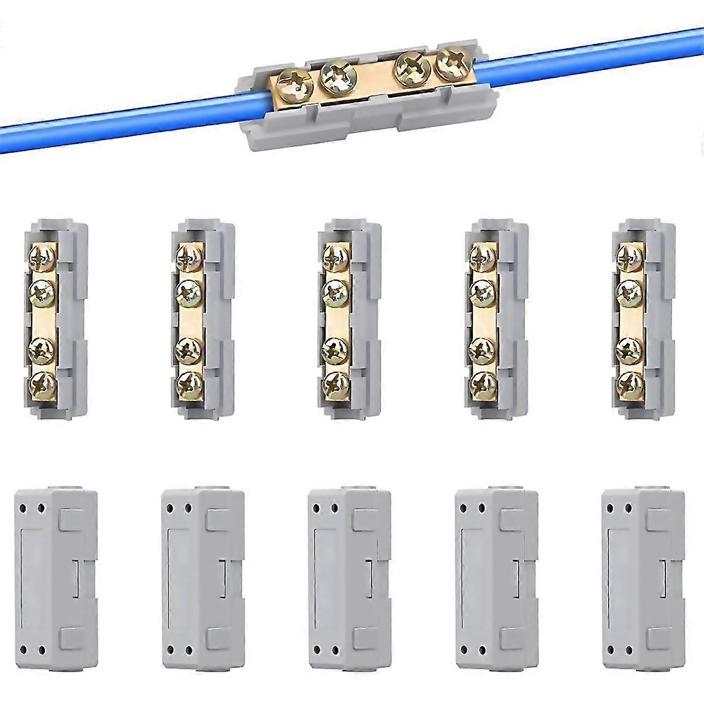 For 10 Awg Wire Connector Nut Kit 60a Quick Wiring Connection Terminal