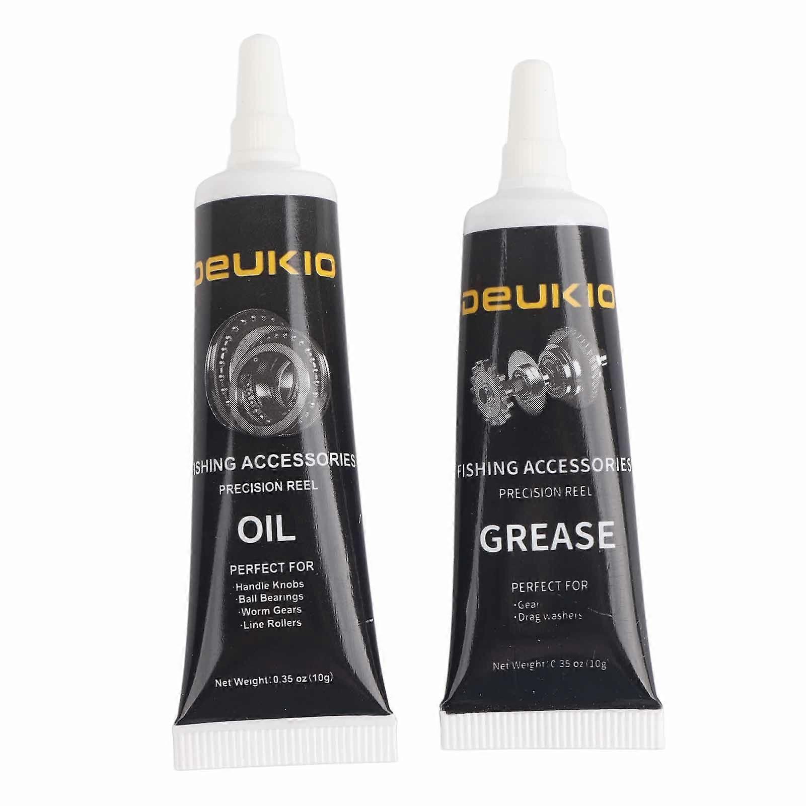 Fishing Reel Maintenance Tools Kit Lubricant Oil Grease Set