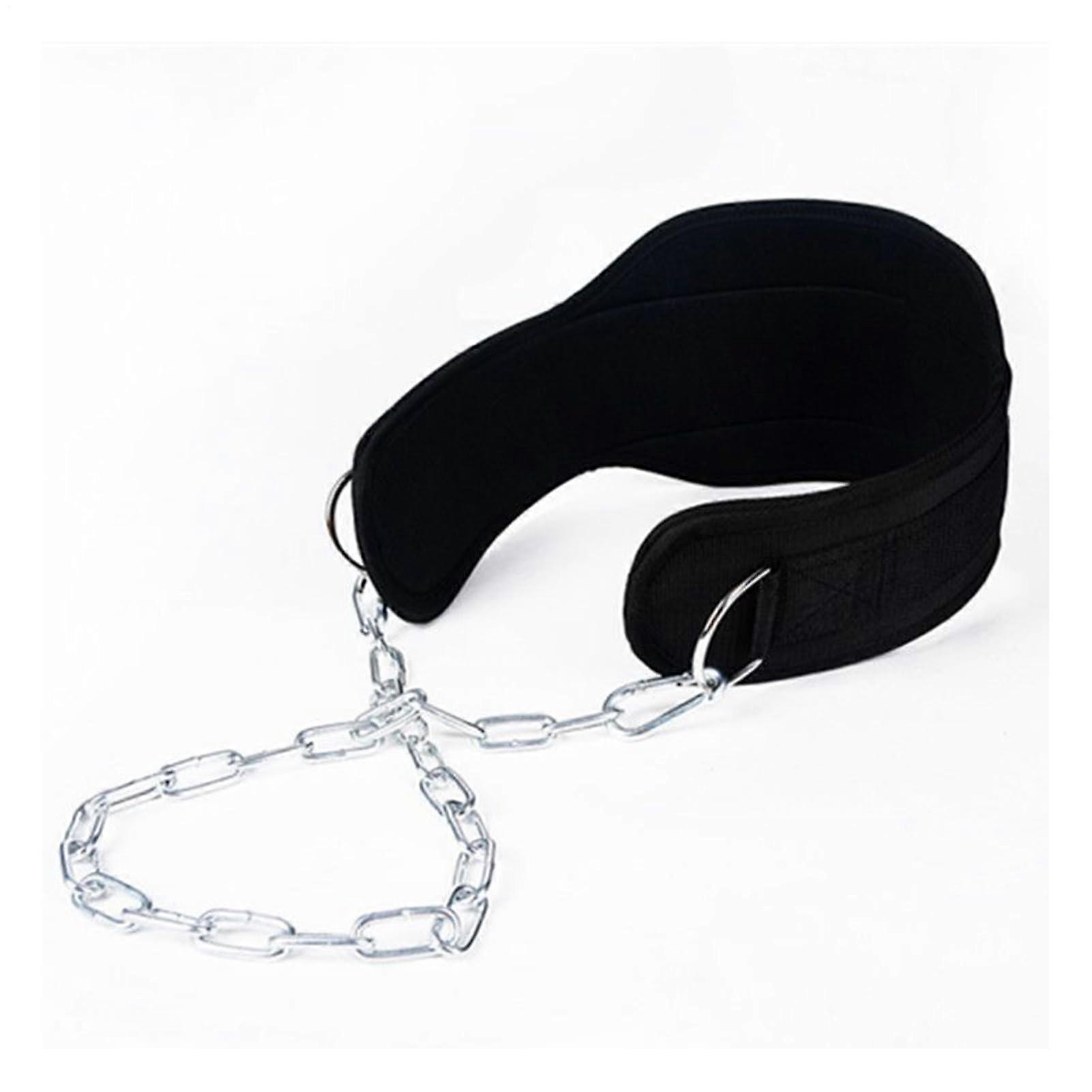 Weight Belt Dip Belt Diving Harness For Weightlifting With Steel Chain For PullUps
