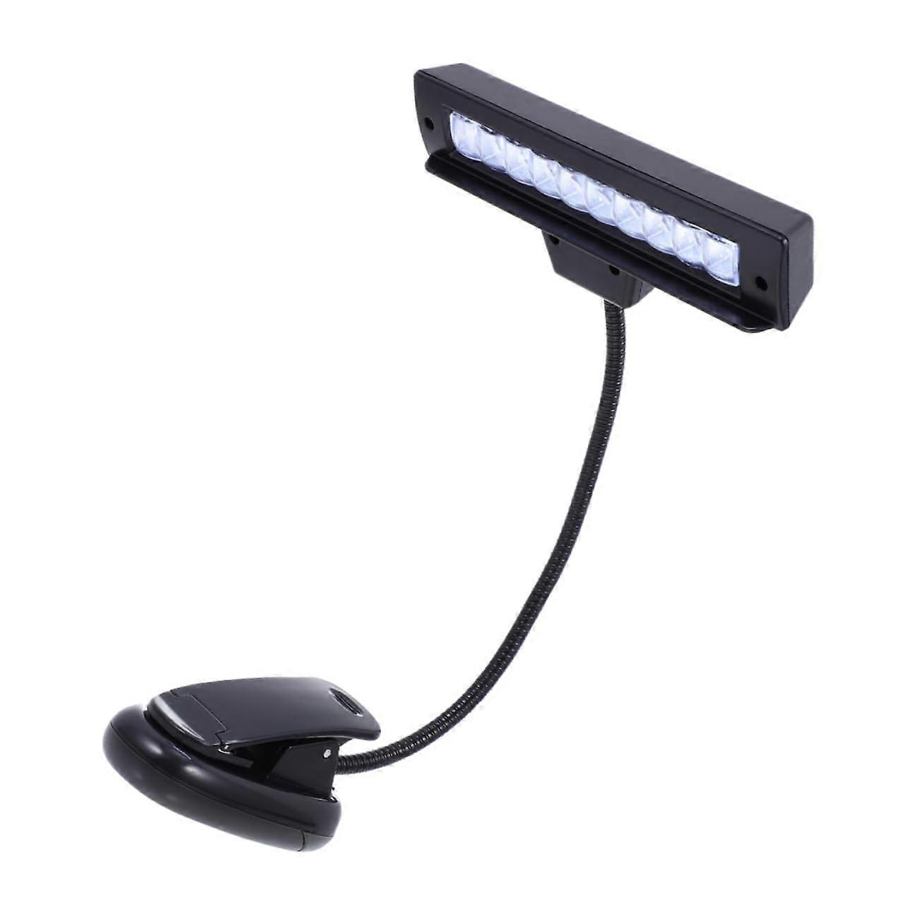 Dimmable LED Music Stand Light USB Rechargeable Touch Control Piano Desk Bedside Eye Protection