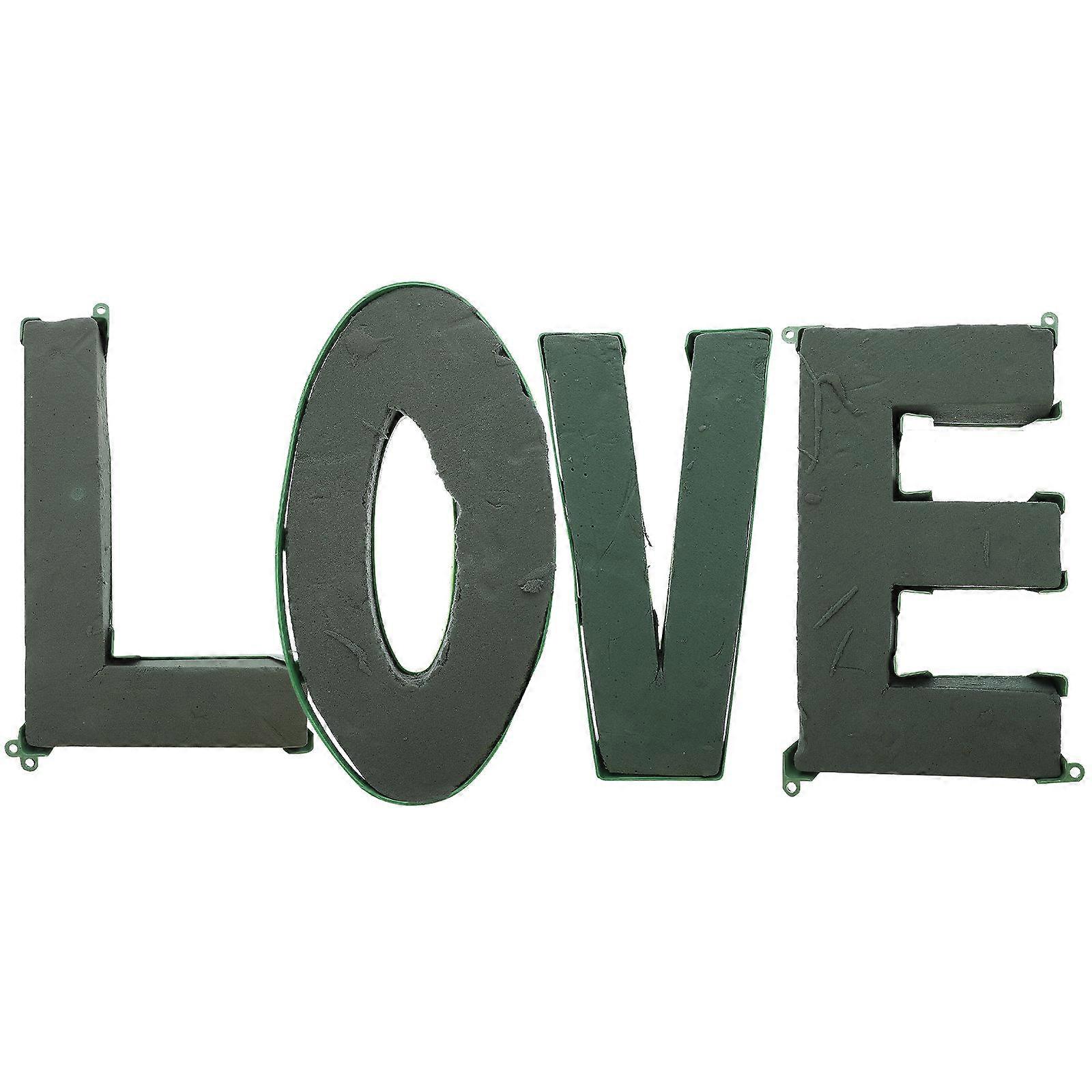 Wedding Supply Green Flower Mud for Wedding Decor Creative 2Pcs