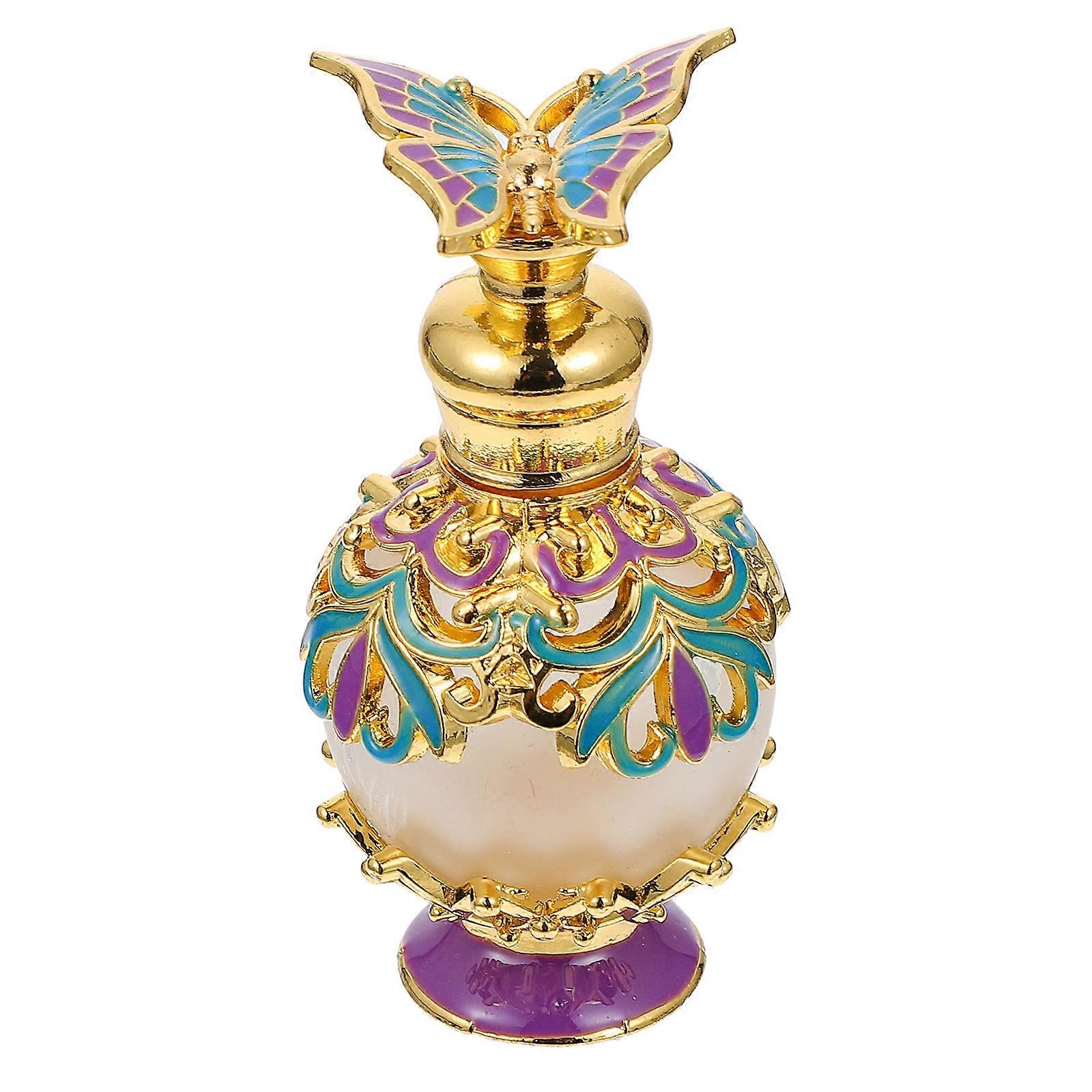 Refillable Perfume Bottle Middle East Style Design for Storage Use 6Pcs