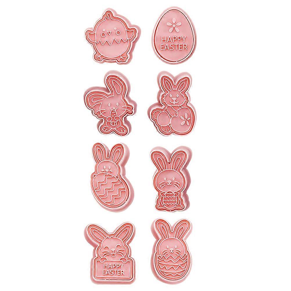 Easter DIY Cookie Mold for Baking with 24Pcs Cartoon Embossing Molds