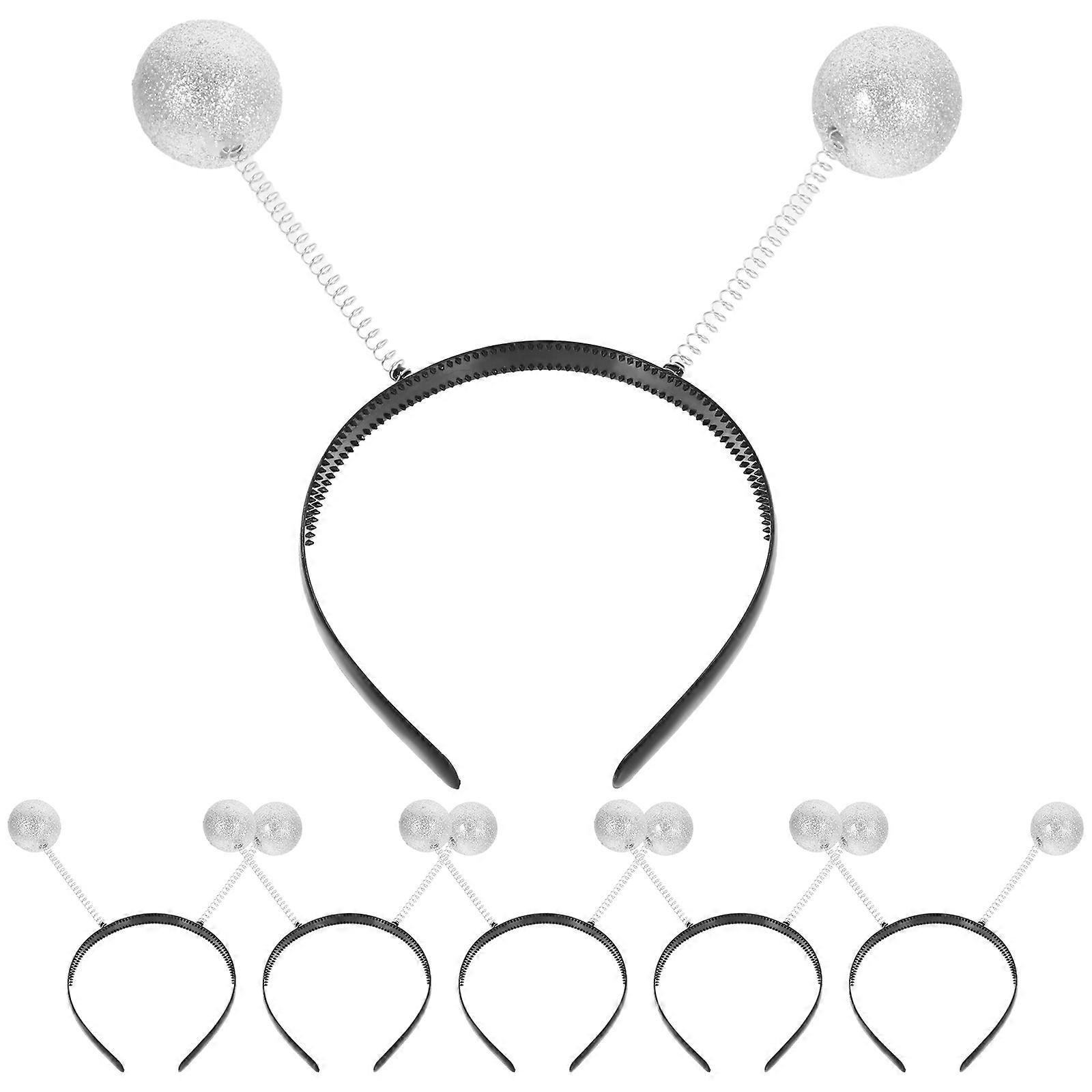 Christmas Ball Hair Accessories For Parties And Festive Events In White Color 24Pcs Creative Design