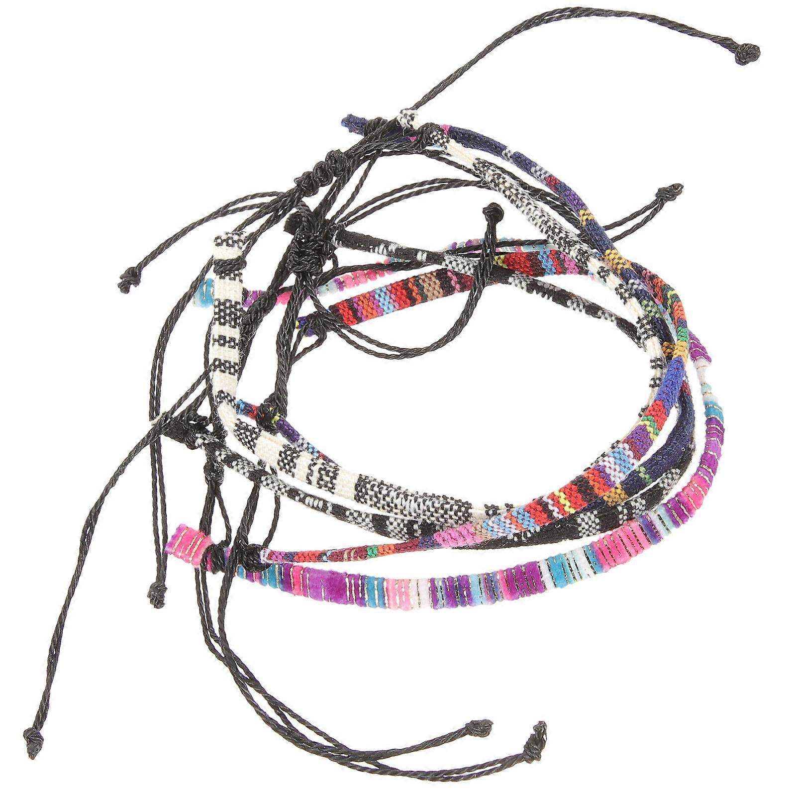 20Pcs Bohemia Bracelets For Men Handmade Accessories Casual Wear Mixed Style Comfortable