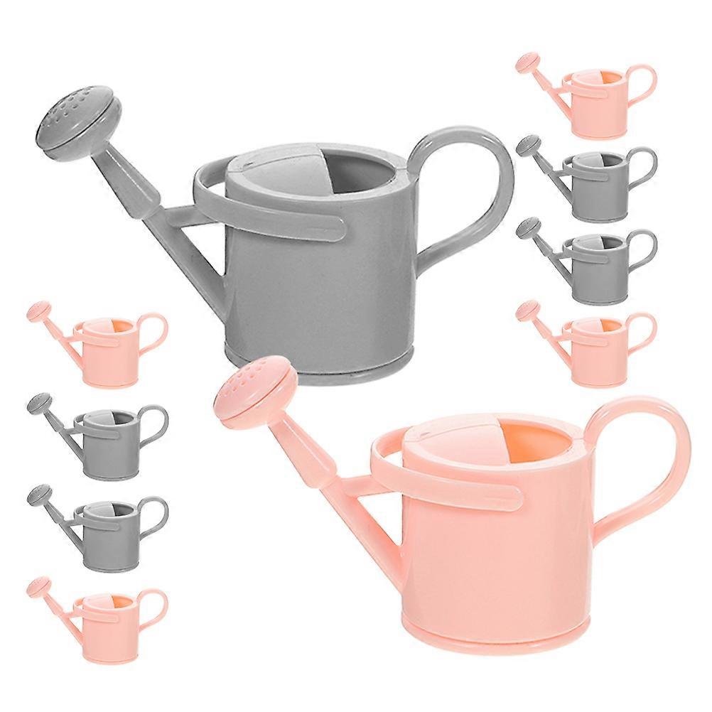 Plastic Watering Can Mini Watering Kettles for Decor 50Pcs Set