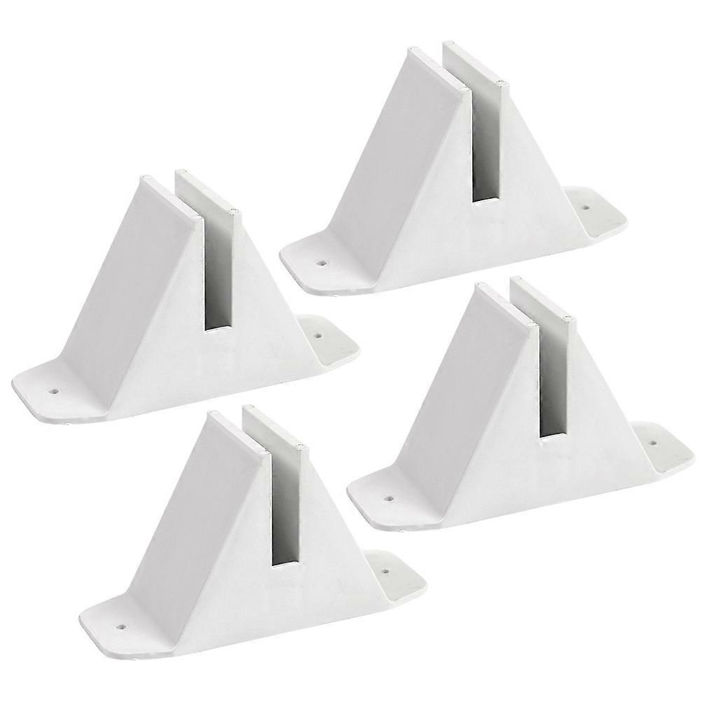 Anti-Tipping Garden Fence Support Designed For Outdoor Use With Simple Style In 14.5X7.5cm Size 8 Pcs