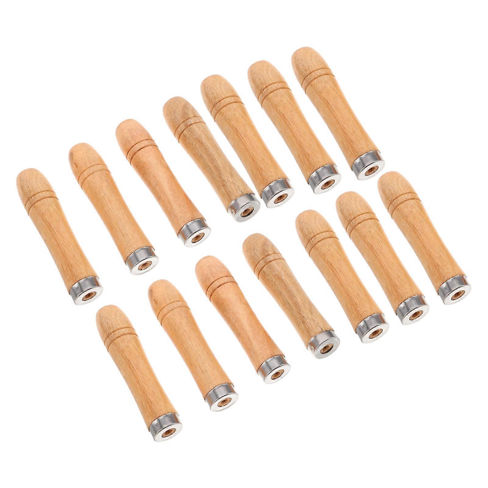 Rotisserie Fork Tool for Replacement Wood Grill Handle 28Pcs Beige