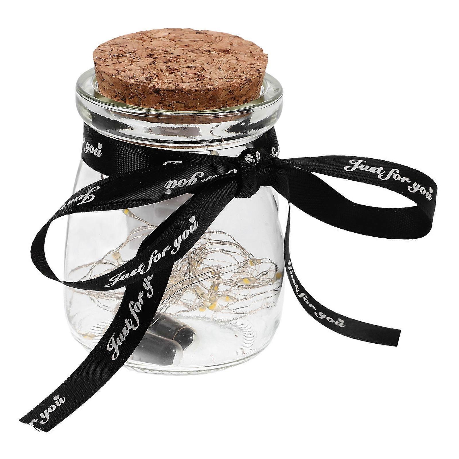 Message in A Bottle Capsule Lamp for Decor 1Set Paper Notes