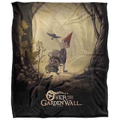 Over The Garden Wall Silky Poster Supersoft Blanket