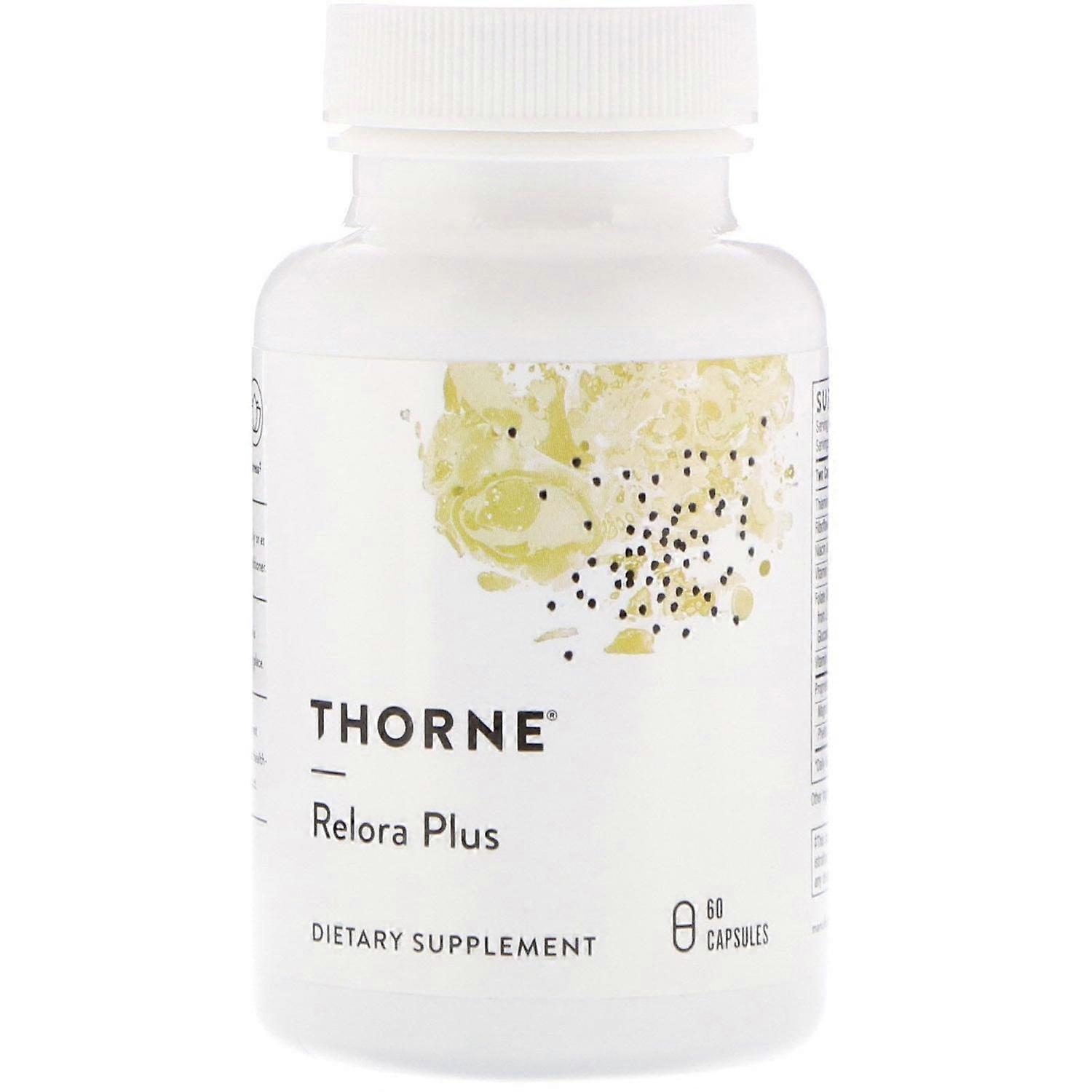 Thorne Research, Flora Plus, 60 capsules