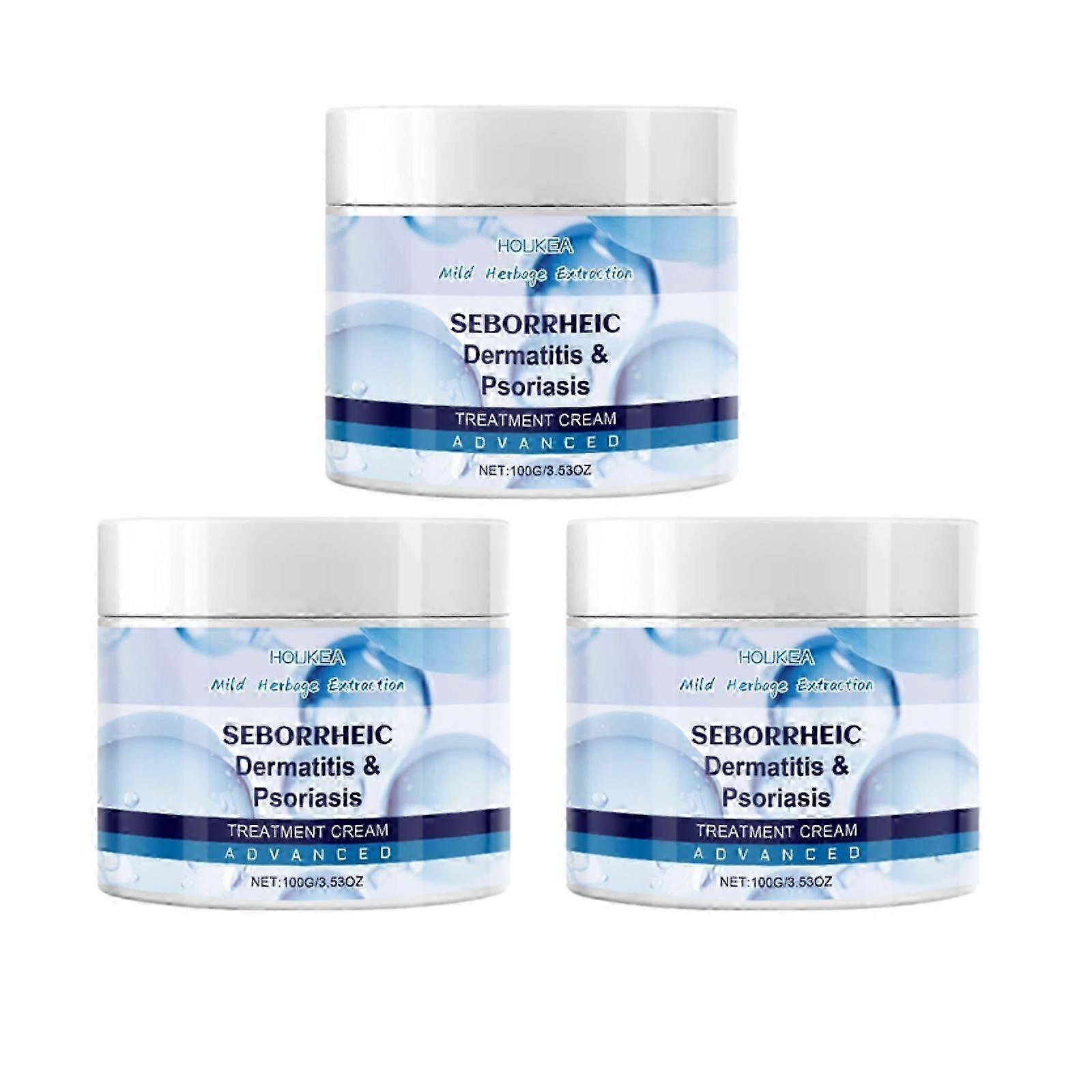 1-3pcs Seborrheic Dermatitis Cream, Scalp Treatment for Psoriasis, Folliculitis, Dry Itchy Scalp