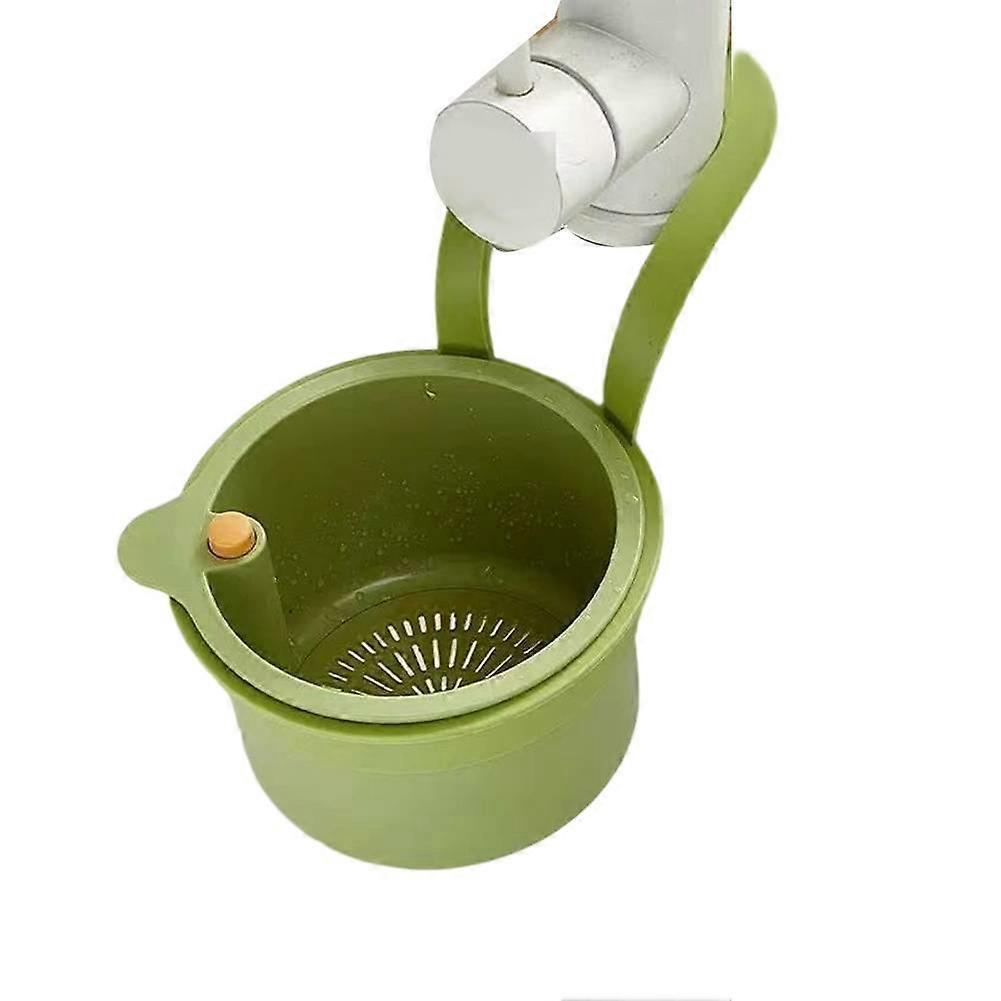 1pc Cute Sink Hanging Strainer Basket Detachable Openable Bottom Cover Multi Functional Drain Filter Basket Kitchen Sink Straine