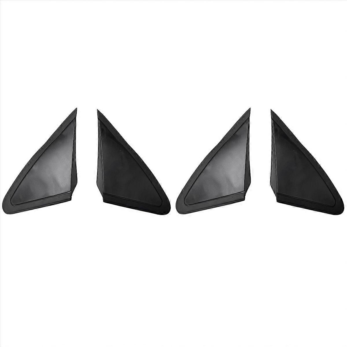 2Pair Front Window Glass Triangle Plate Trim 9804854077 9804853977 for 408 2010-2014 Side Mirror Cor