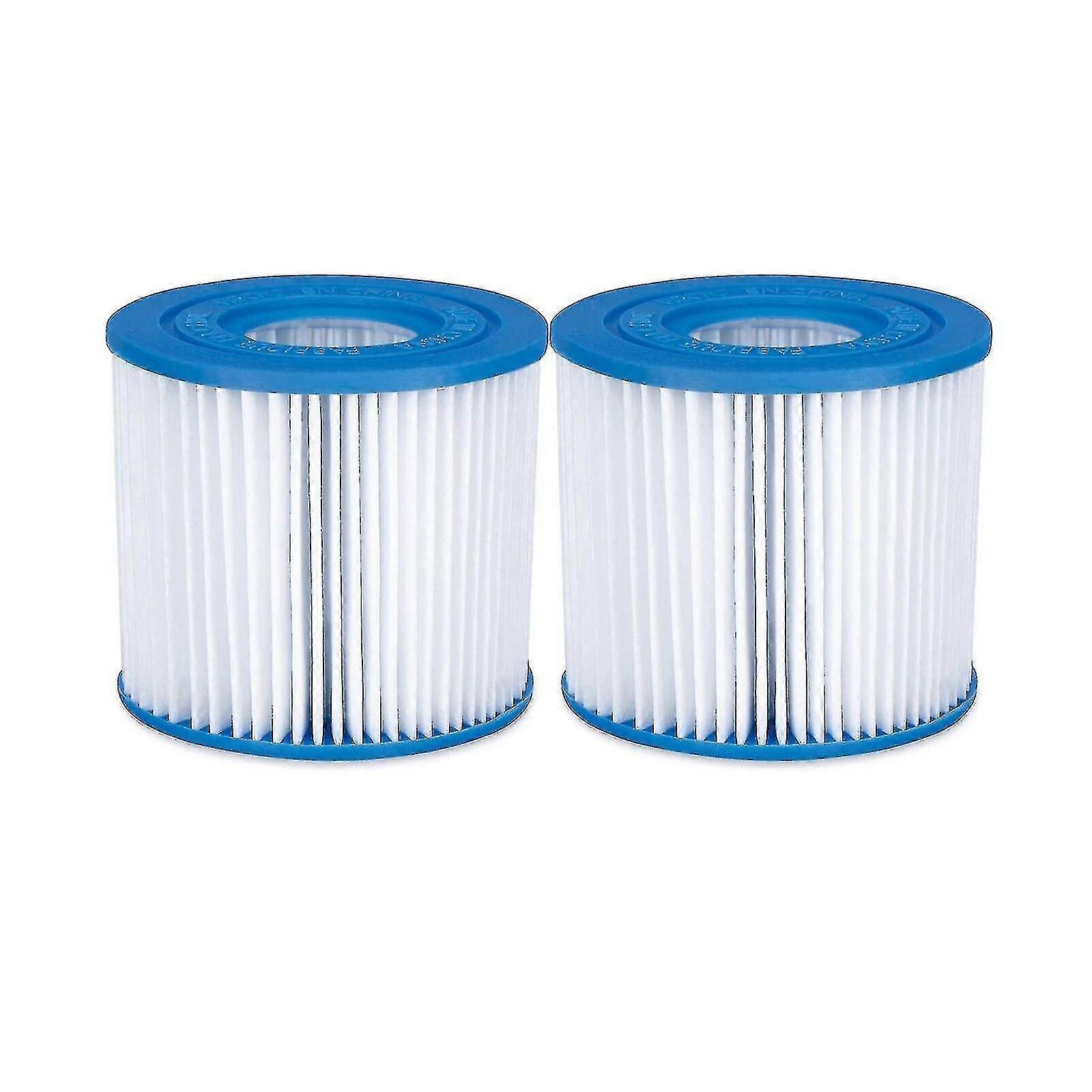 Summer Waves Replacement Type D Pool Filter Cartridge In Heavy-duty Paper 2 Pack