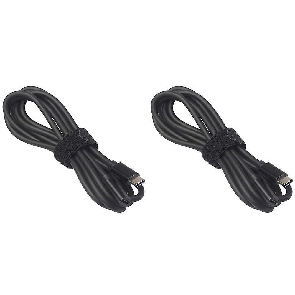 2X 1.5M USB C Type-C Male to Female Extension Cable Type-C Interface to Jack Socket USB C Charging Extensor Cable