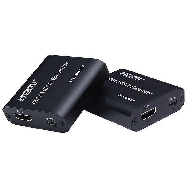 HDMI Extender 60m RJ45 To HDMI Network Cable Transmission