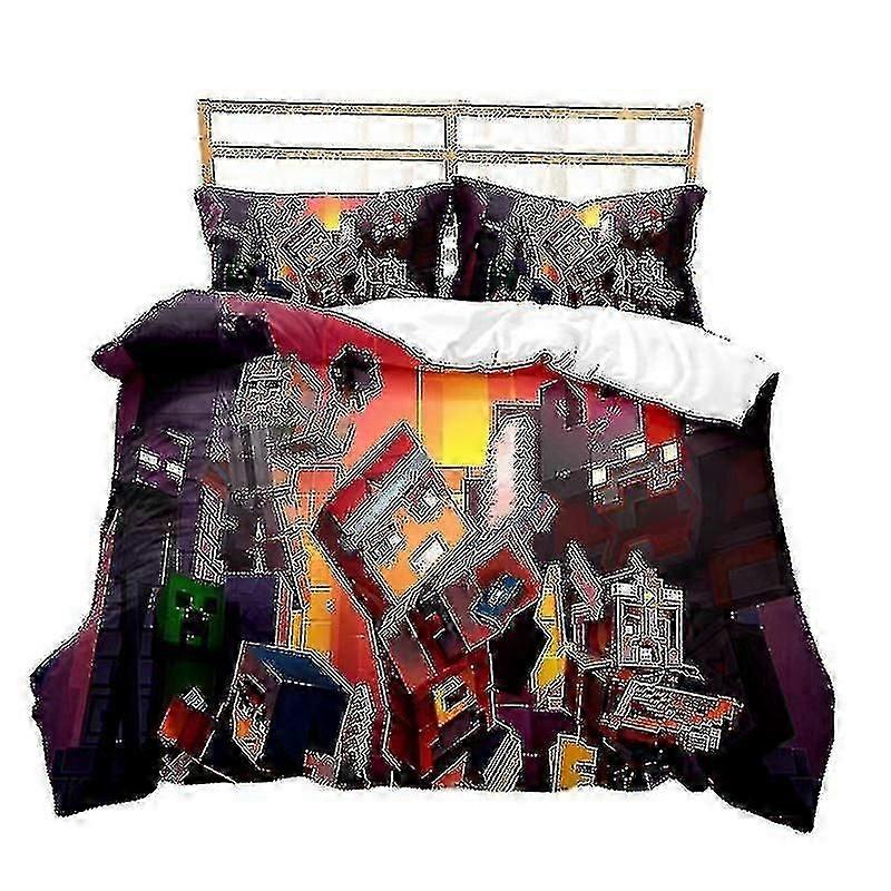 ماين كرافت سلسلة ثلاث قطع غطاء لحاف غطى غطى بالرمل قطعتين مجموعة يالو