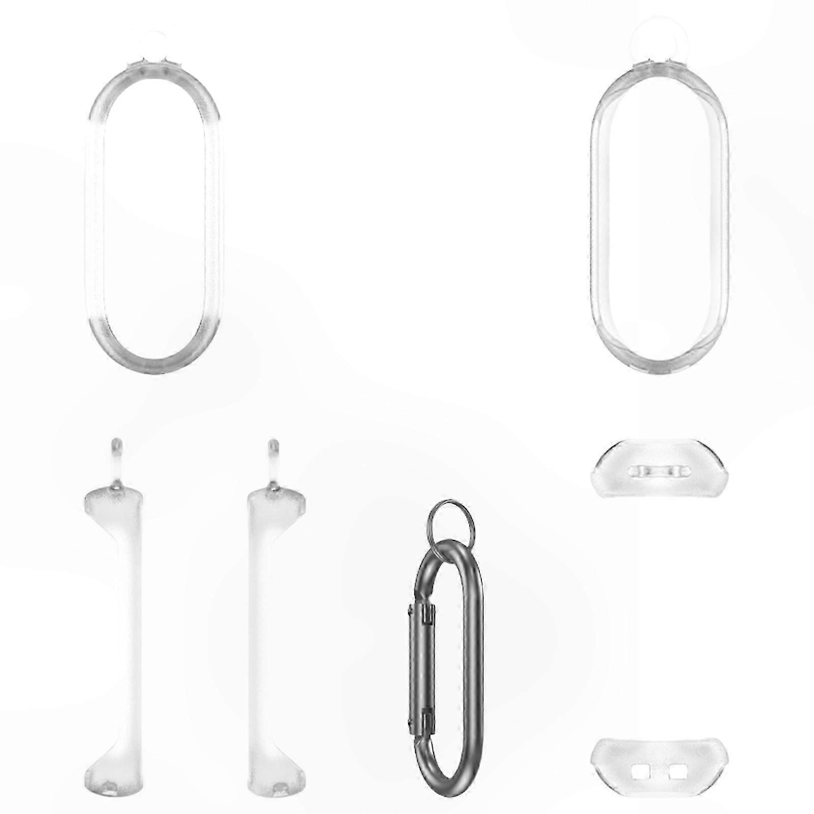 Shockproof Protective Case for AI Voice Recorder, Lightweight Transparent Purple Cover with Reinforced Edging Design