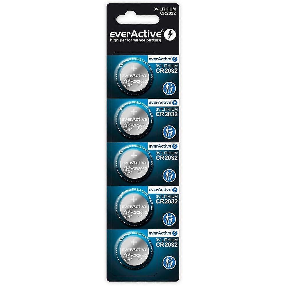 Lítium elemek Everactive Cr2032 - 5 db bliszteres csomagolásban