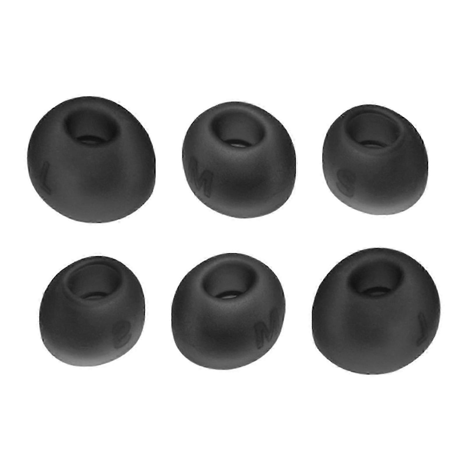 TUNE BUDS Replacement Silicone Ear Tips - 3 Sizes for Enhanced Sound Isolation & Comfort