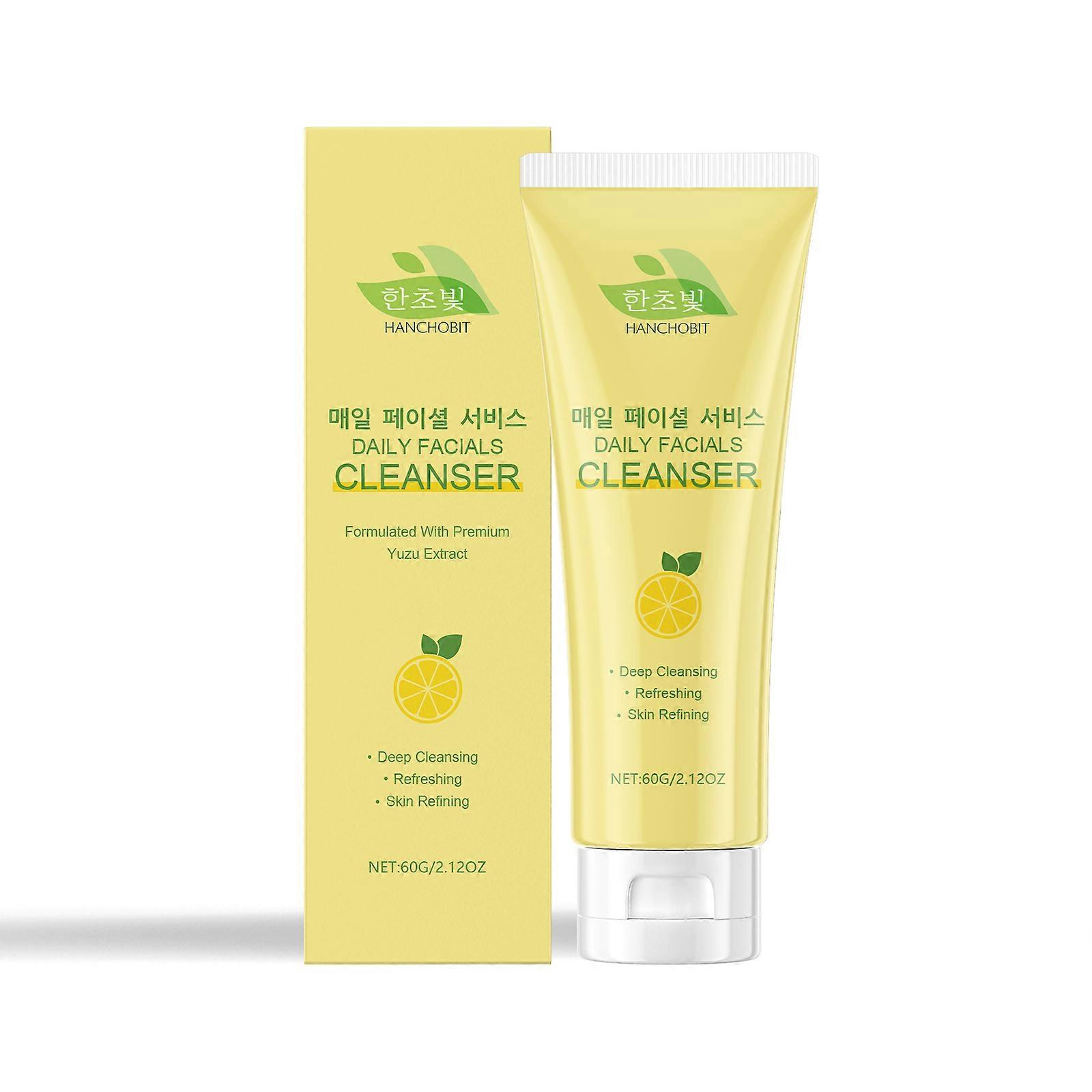 Hanchobit Gentle Moisturizing Facial Cleanser With Mild Ingredients Cleanses And Nourishes The Facial Skin, Leaving It Refreshing And Non-Greasy