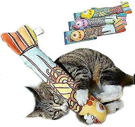 Jouet pour chaton d'intérieur en forme de poisson @BUGU